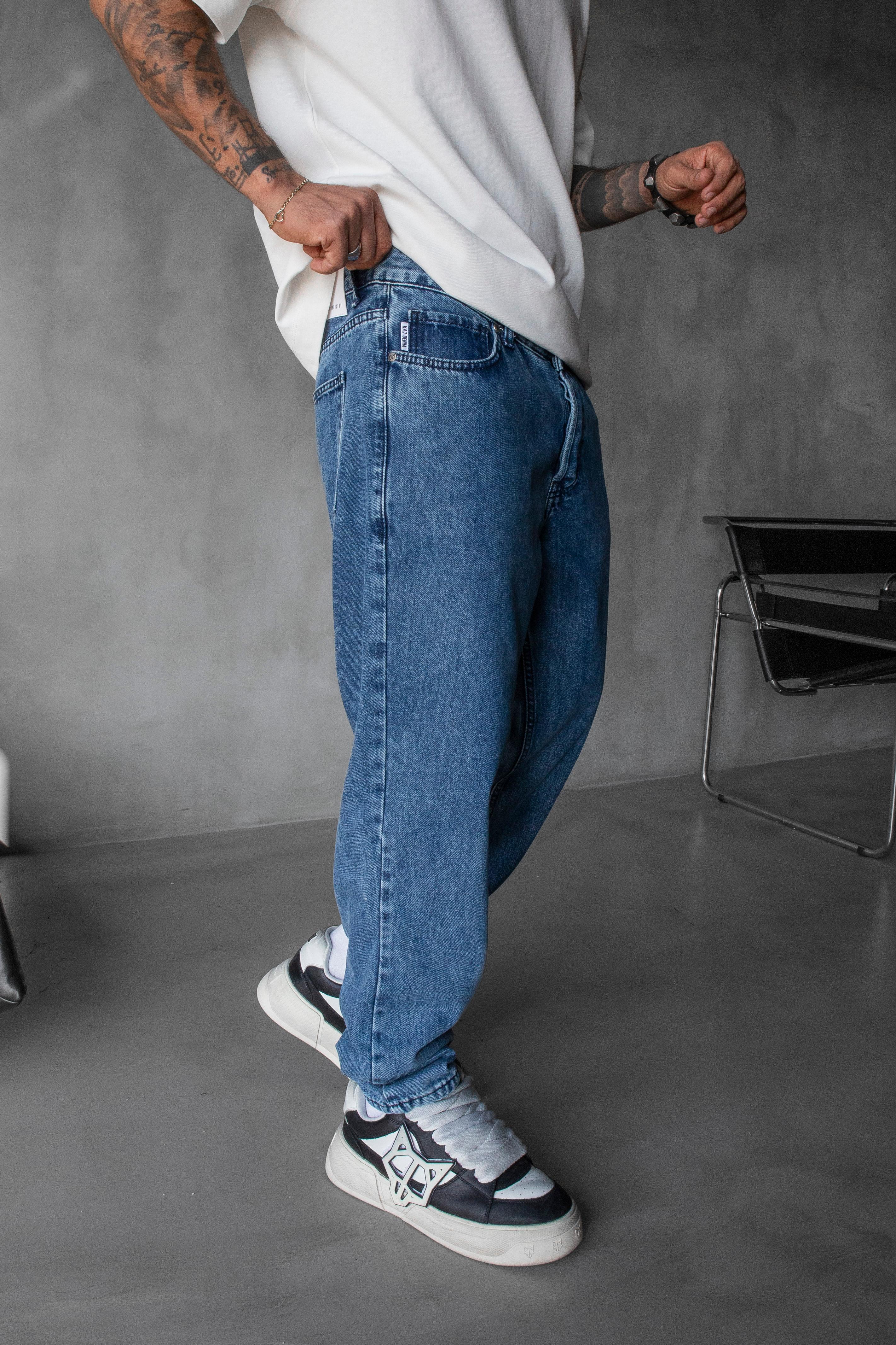 Loose Fit Mavi Denim Jean