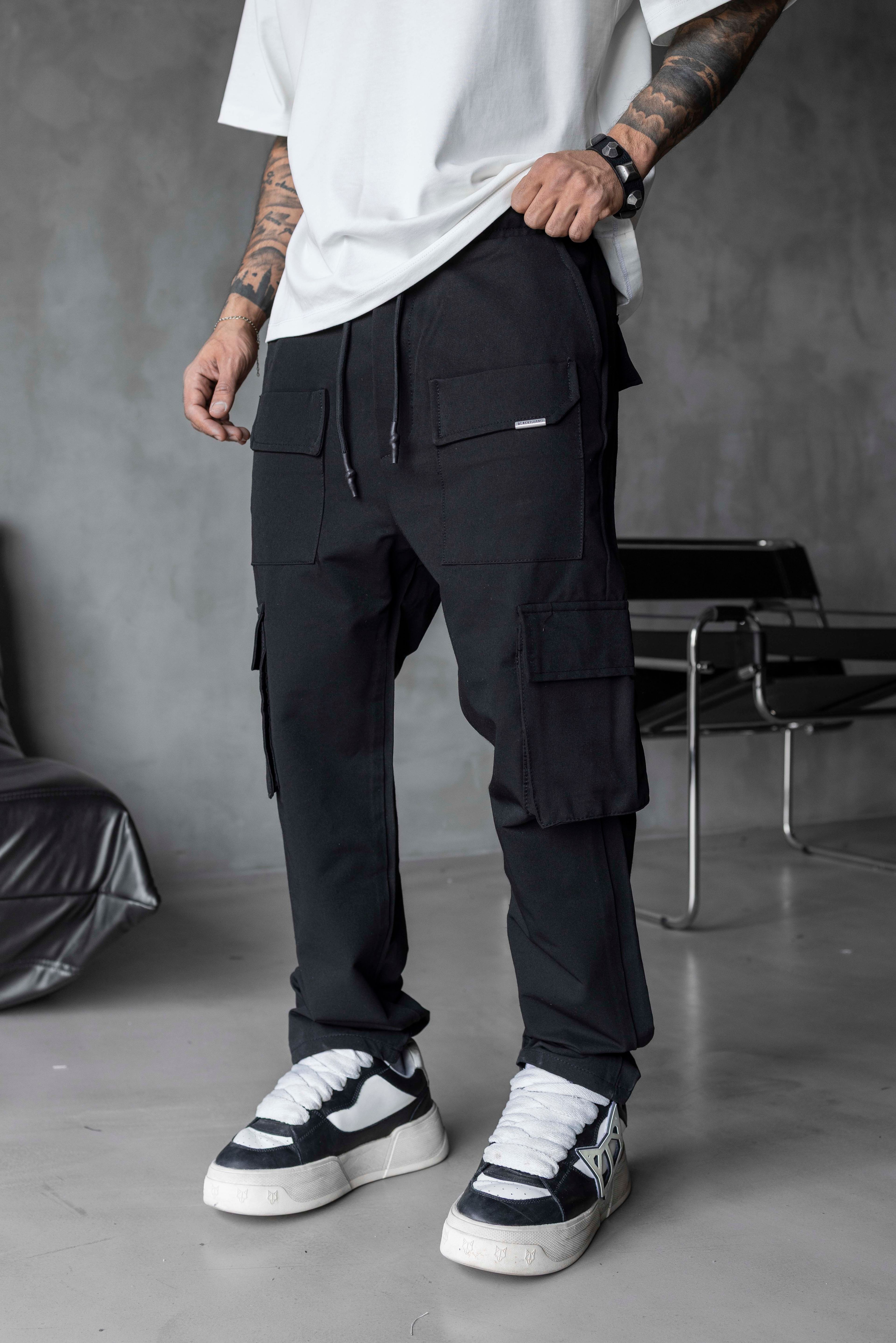Çok Cepli Jogger Kargo Pantolon – Bağcıklı Rahat Kalıp