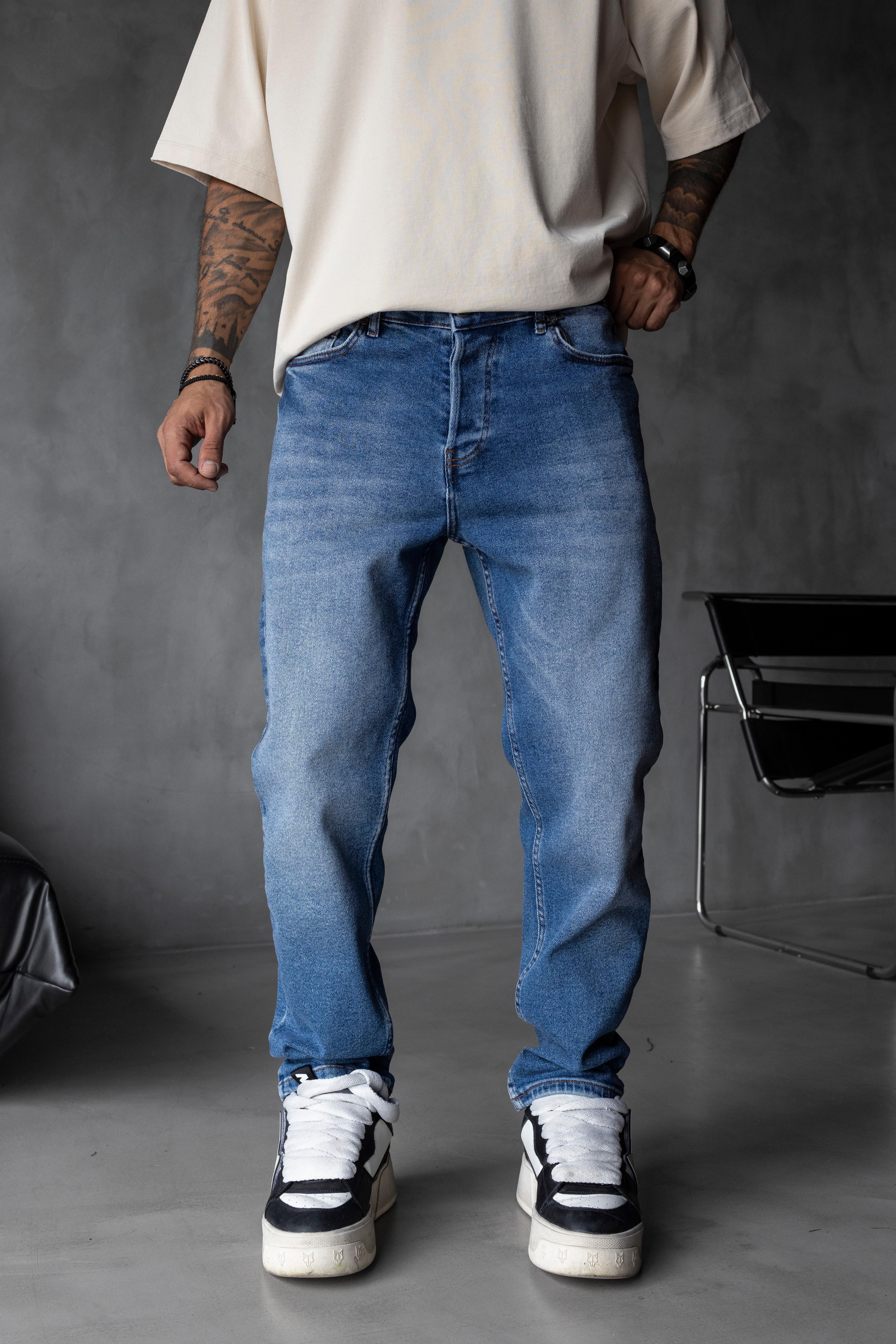 Loose Fit Mavi Denim Jean