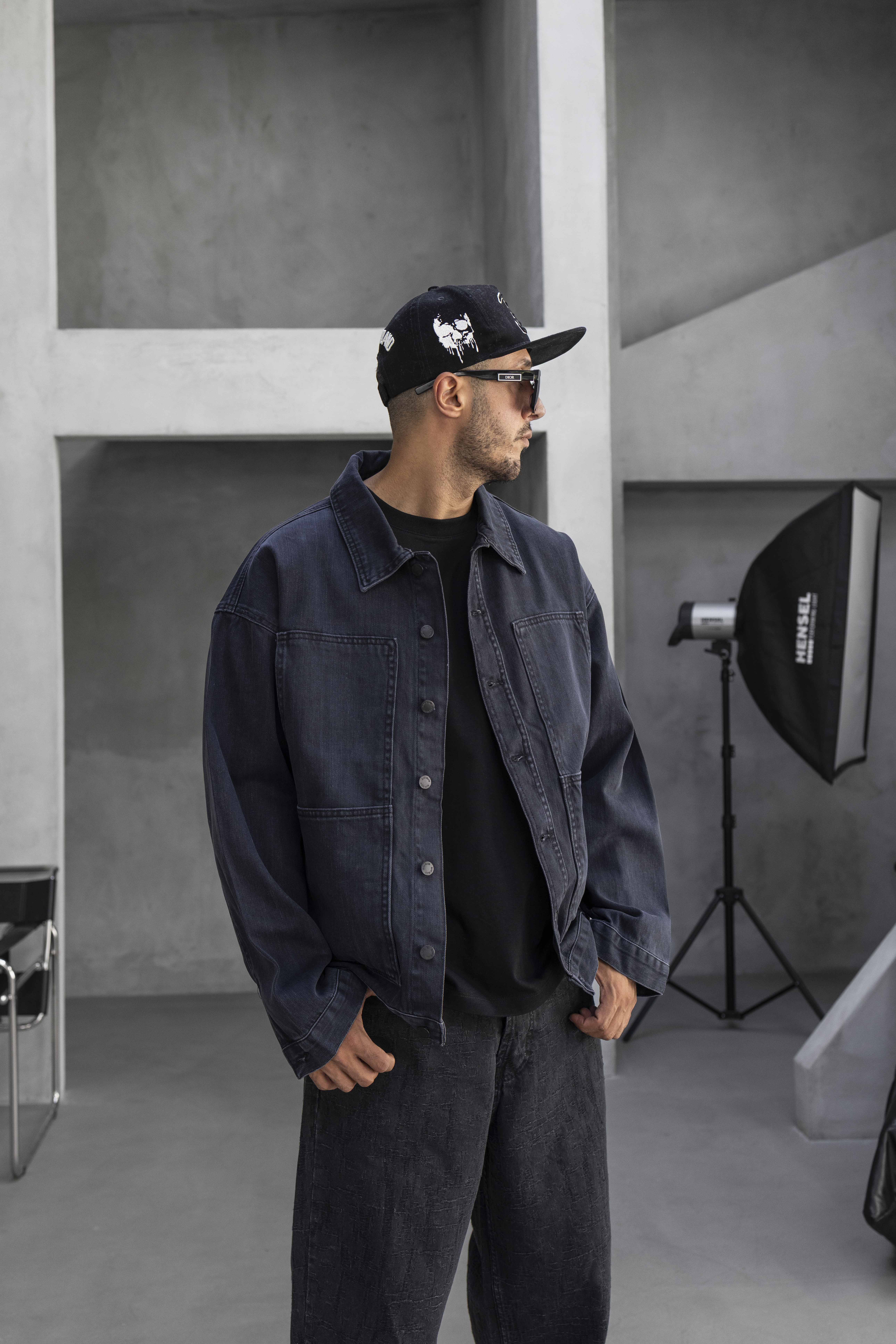 Dark Navy Denim Jacket