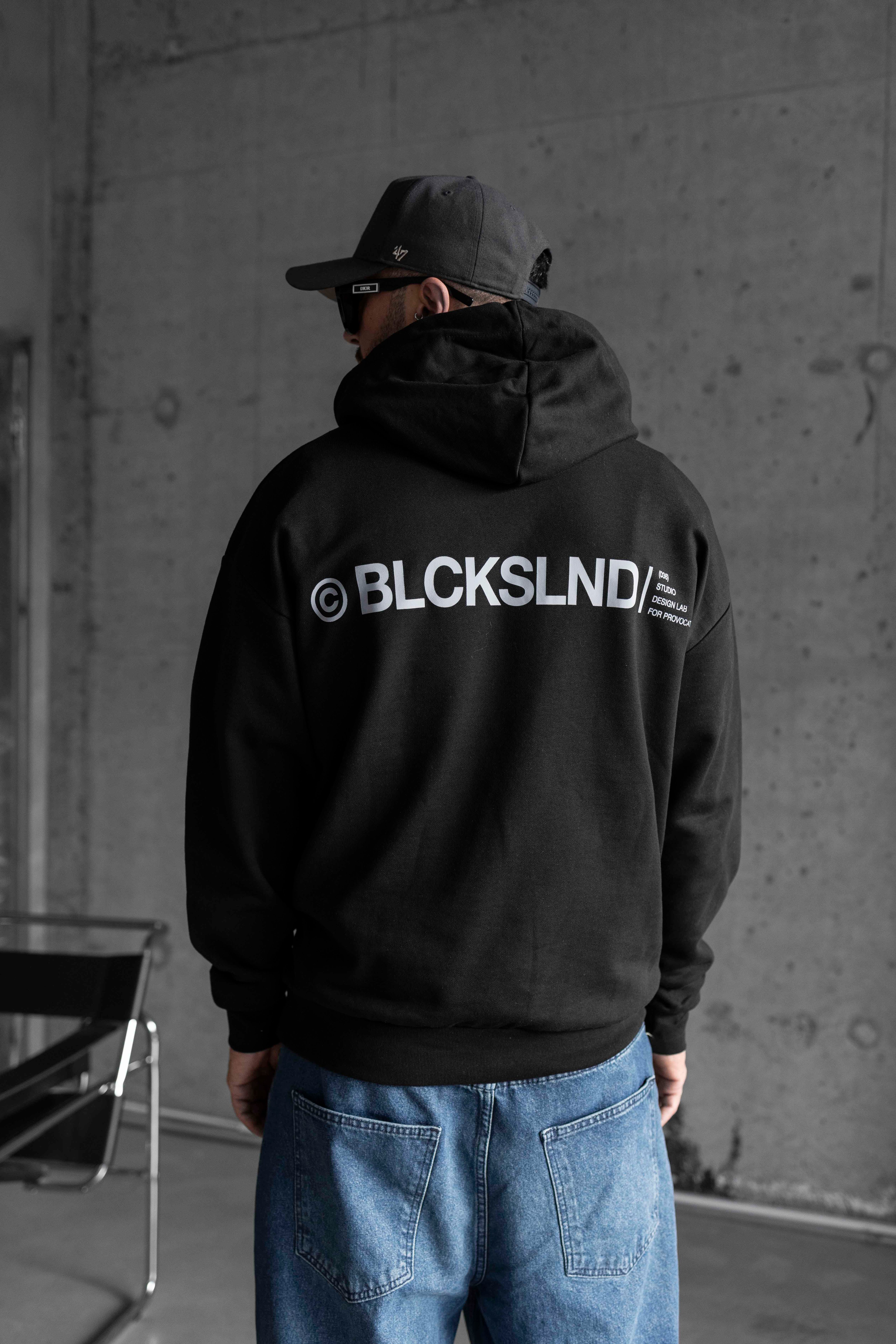 ISL Yazılı Oversize Kapüşonlu Sweatshirt