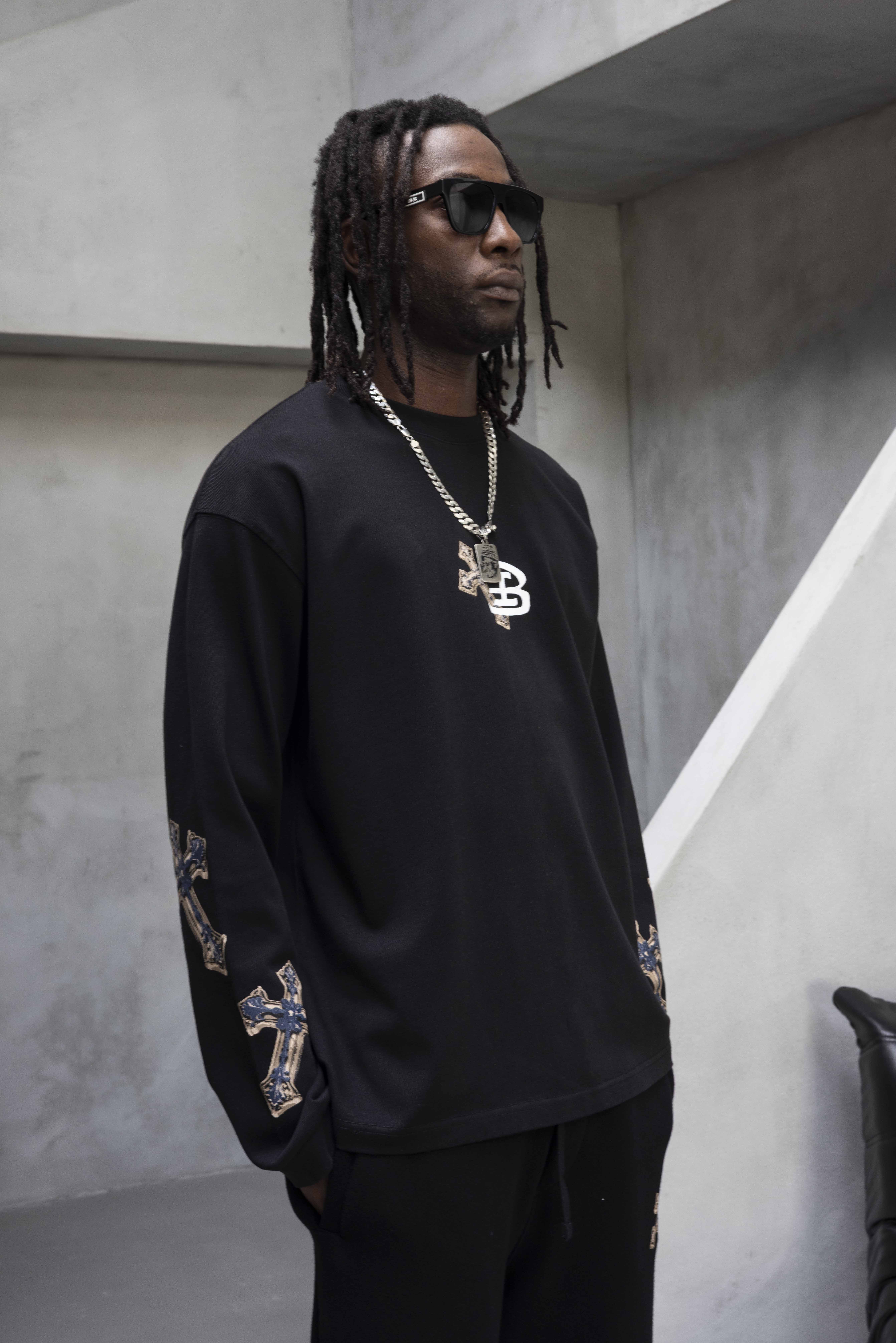 White Angel Graphic Oversized Tracksuit