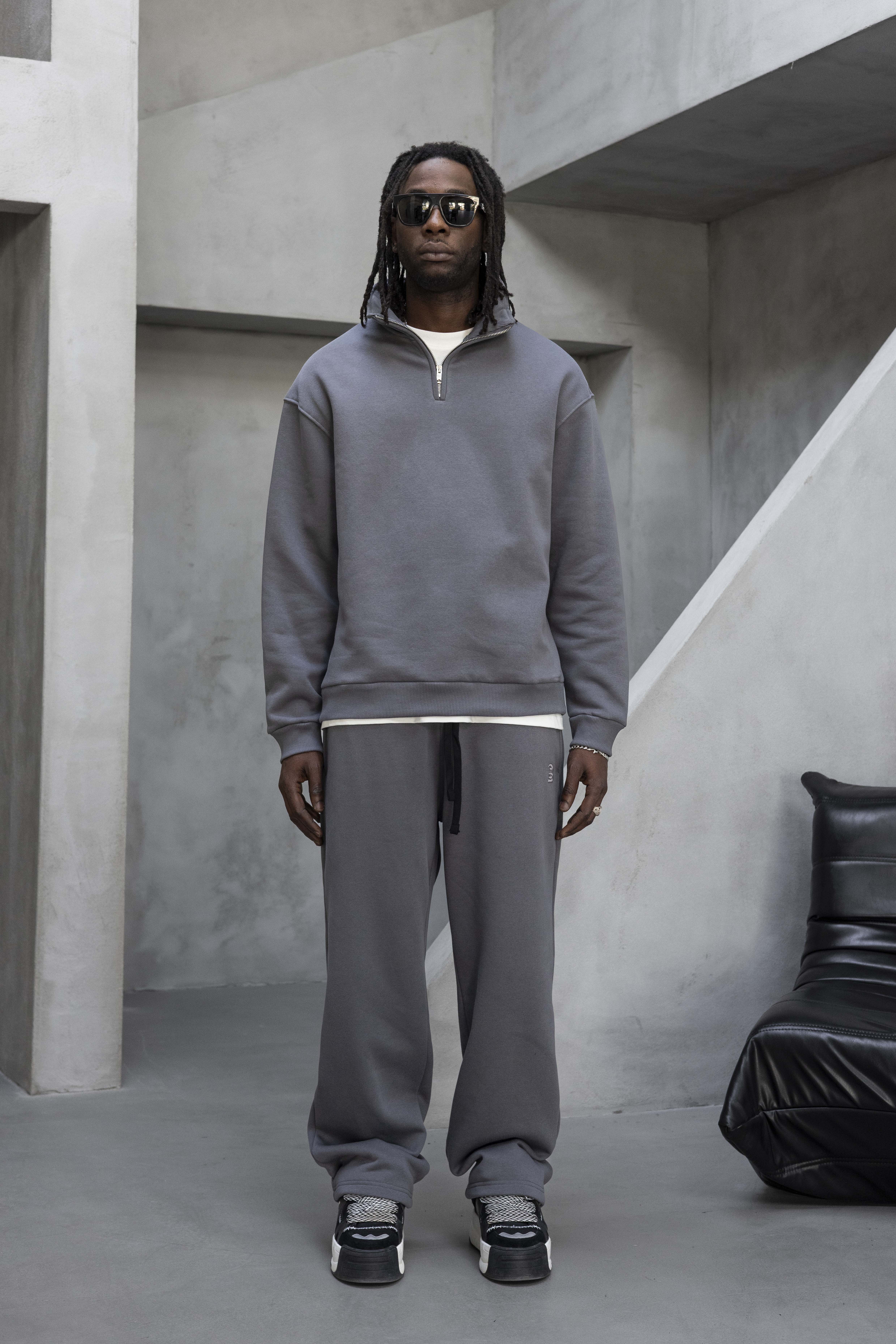 Oversized Quarter-Zip Tracksuit