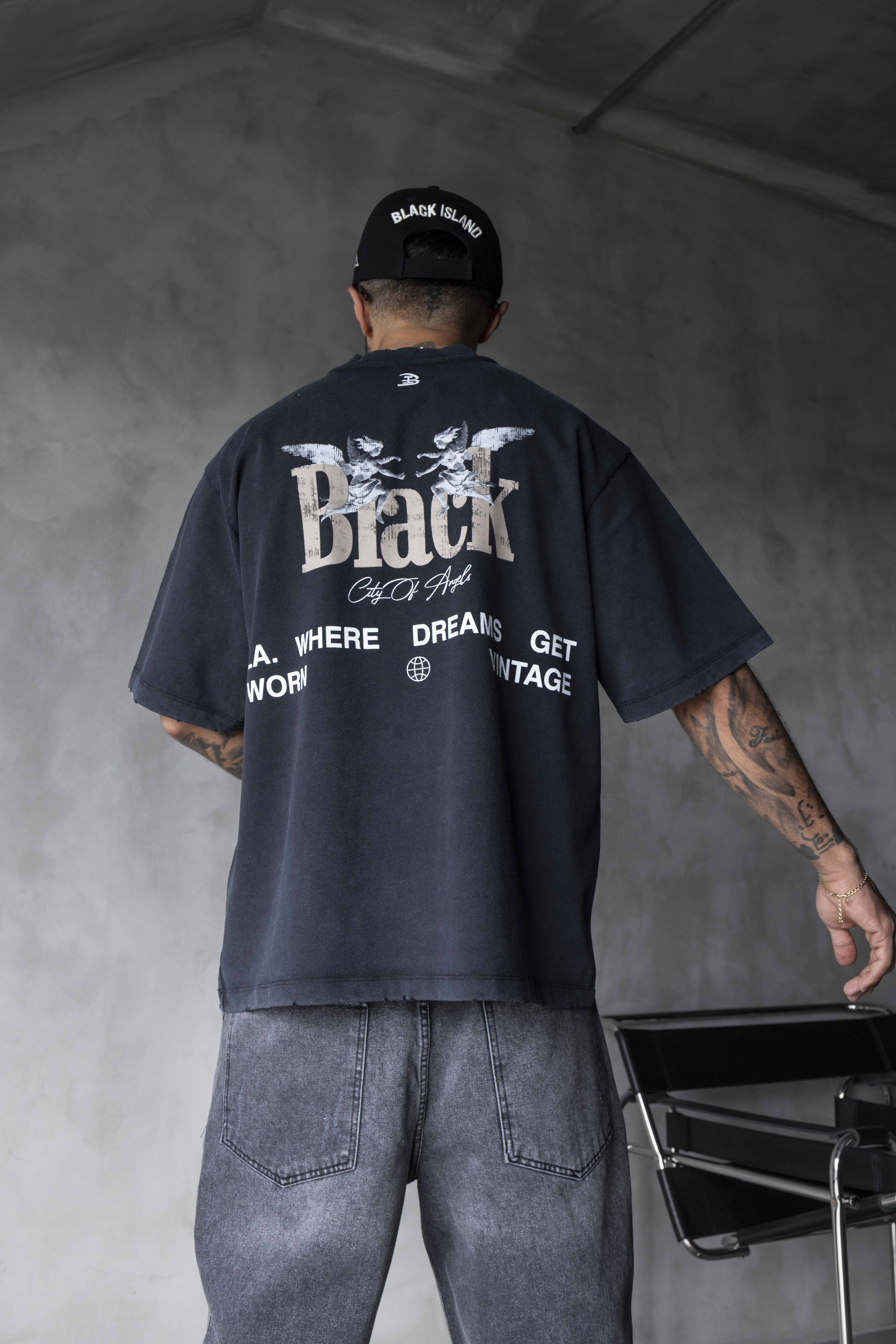 Black Island City of Angels Oversized T-Shirt