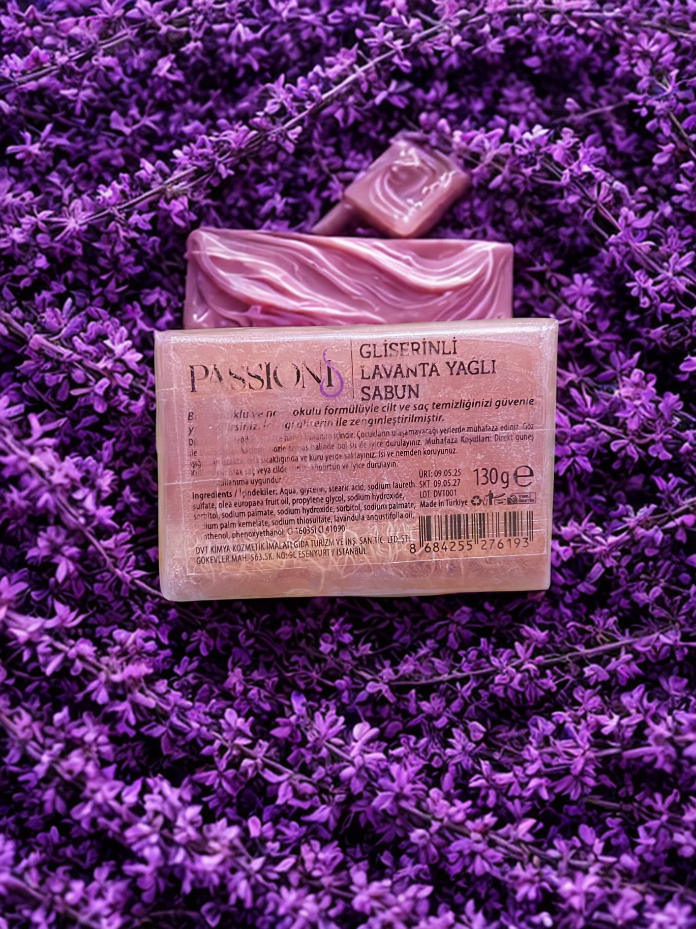 Gliserinli Lavanta Yağlı Sabun
