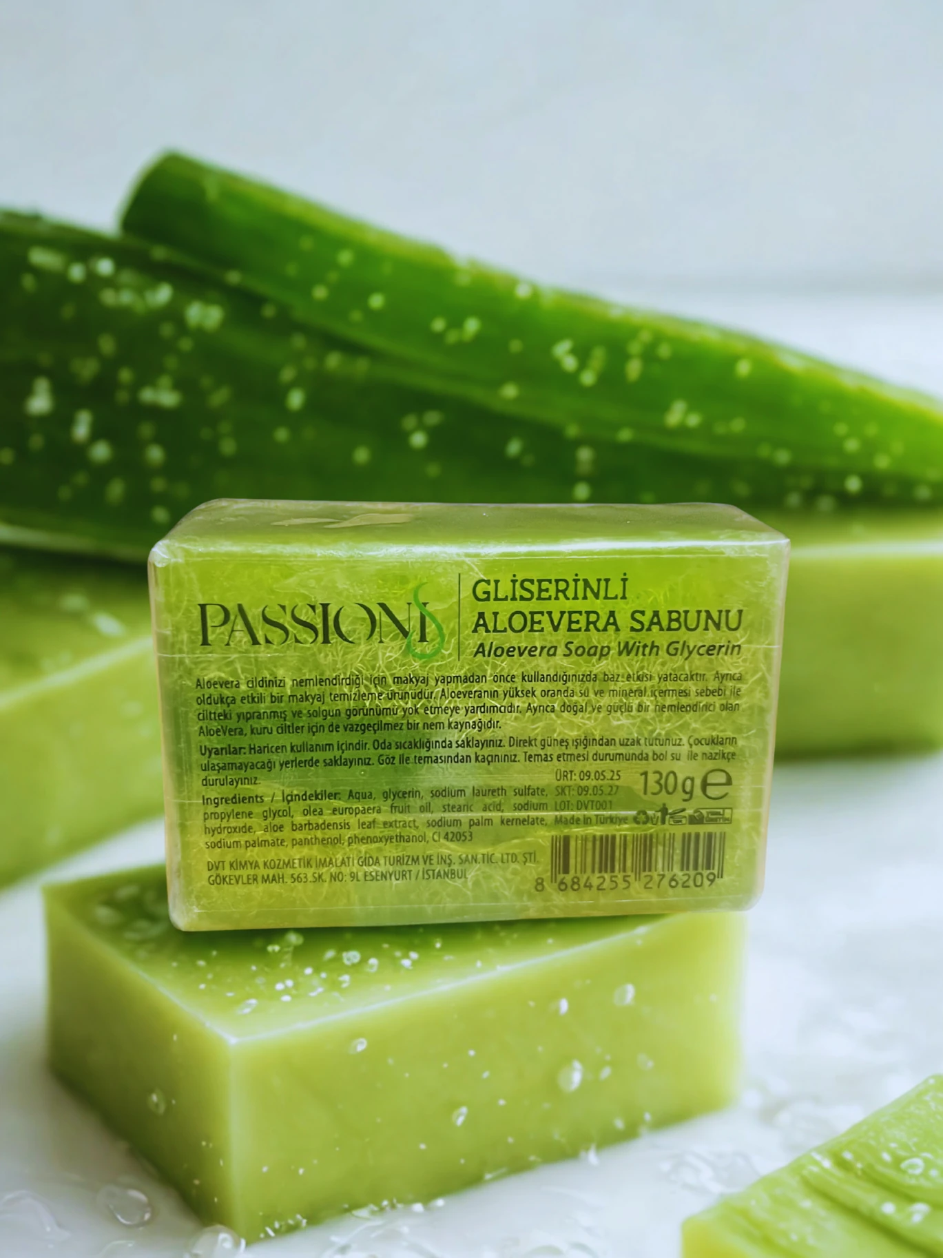 Gliserinli Aloevera Sabunu