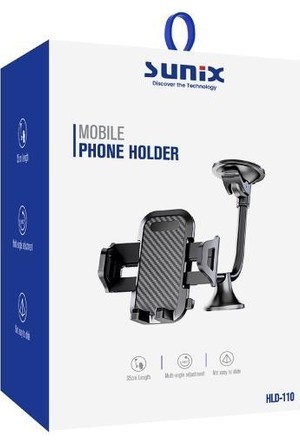 Sunix 360° Dönebilen Ayarlanabilir Araç Içi Telefon Tutucu HLD-110