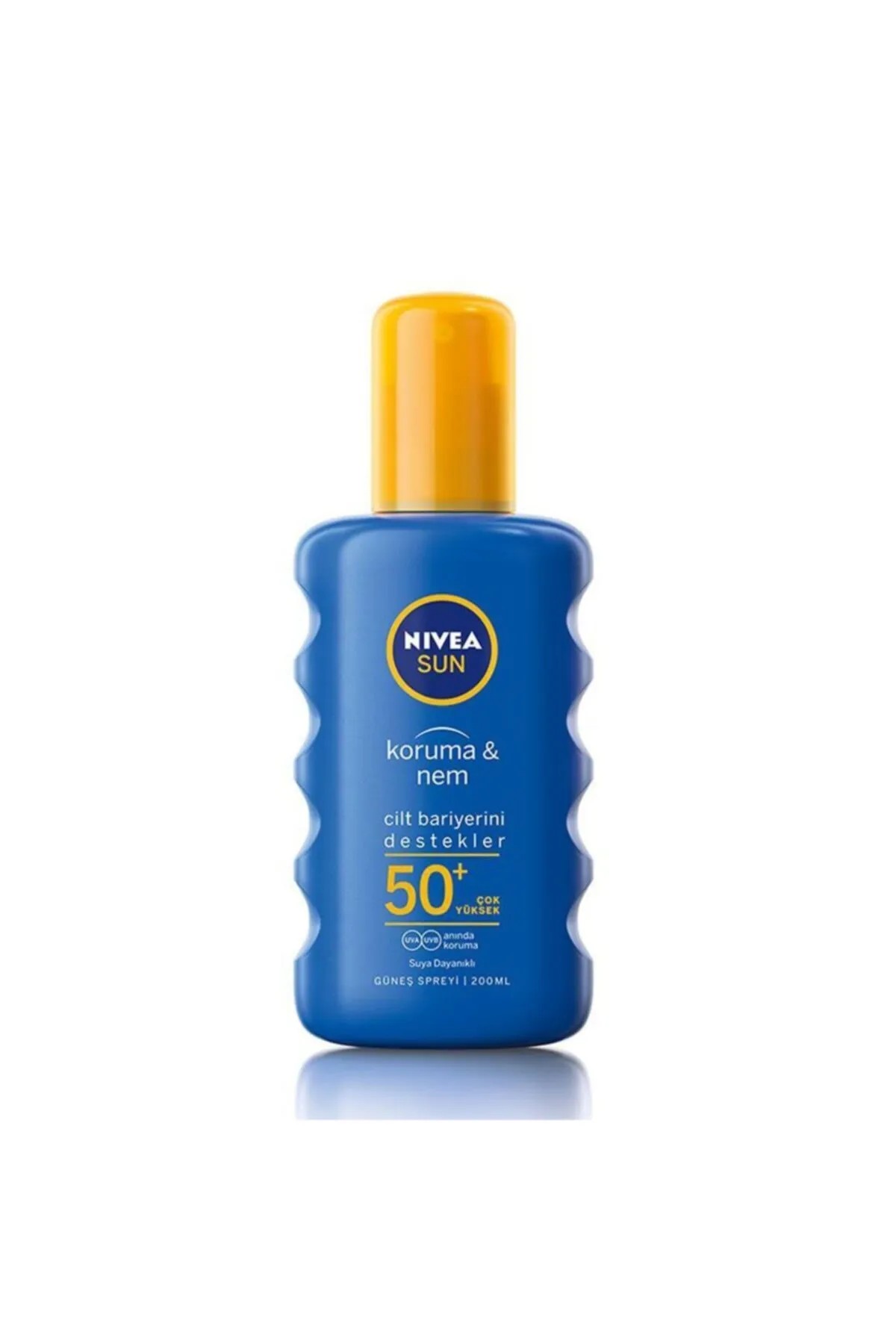 NIVEA Sun Koruma& Nem Spf 50+ Leke Karşıtı Güneş Kremi 200 ml