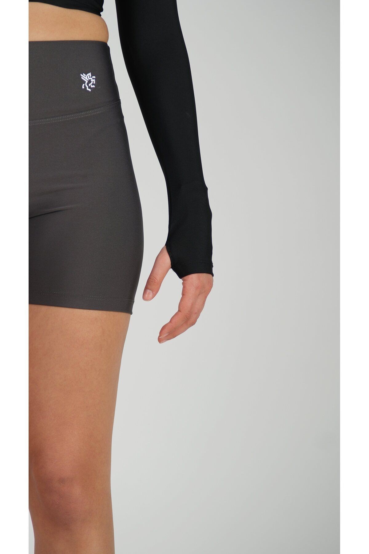 Anvelop Belden Bağlamalı Crop Bluz