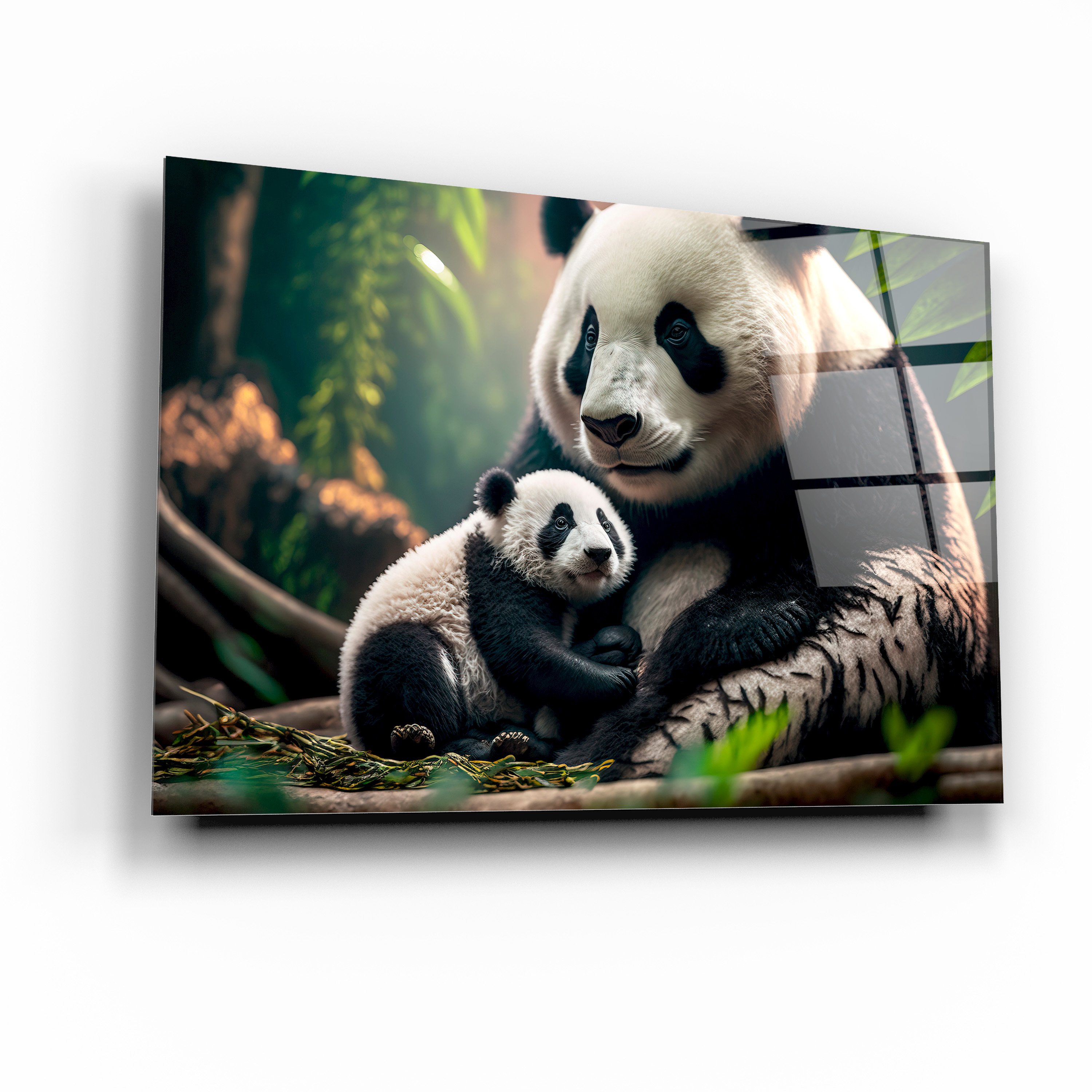 Pandalar Cam Tablo