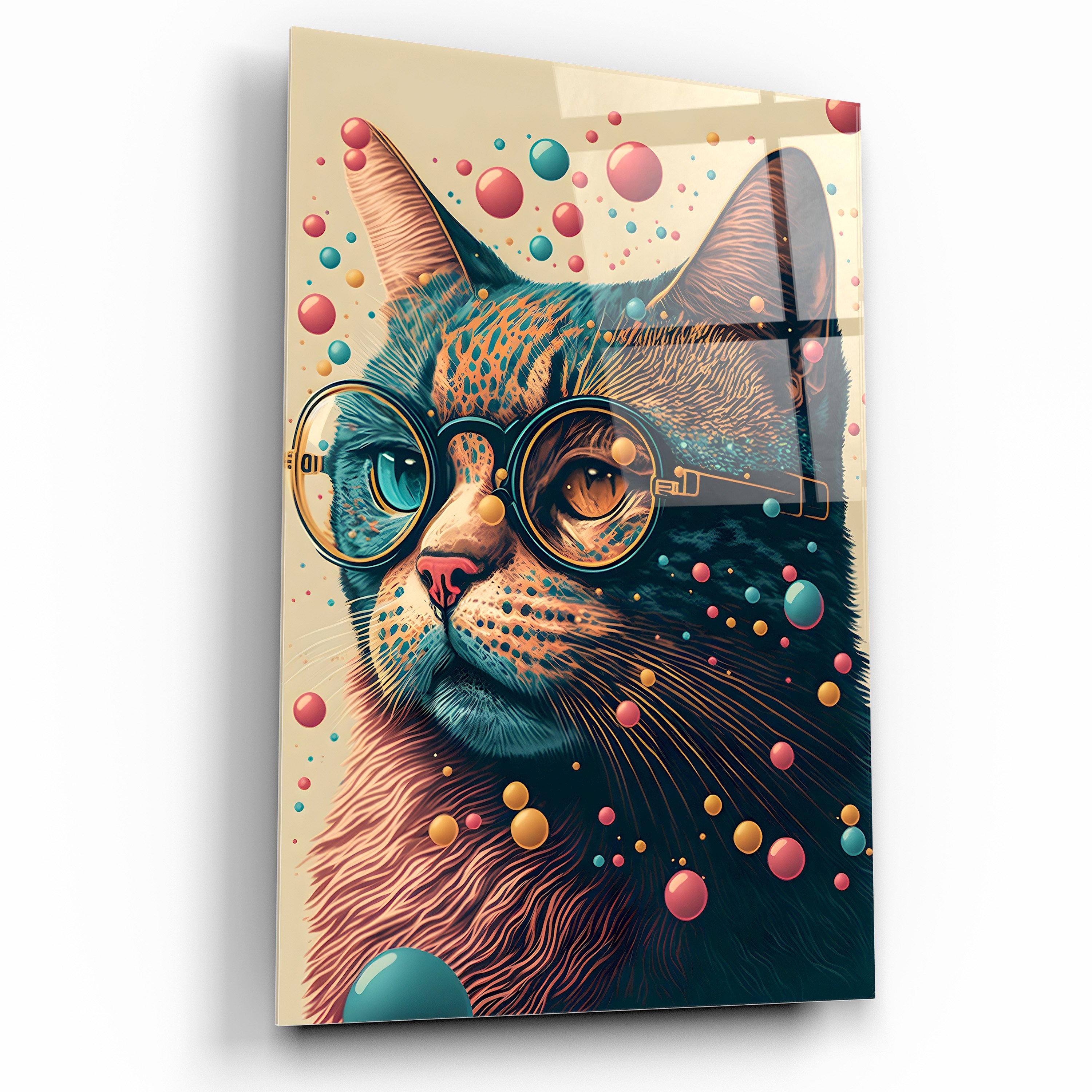 Vintage Kedi Cam Tablo