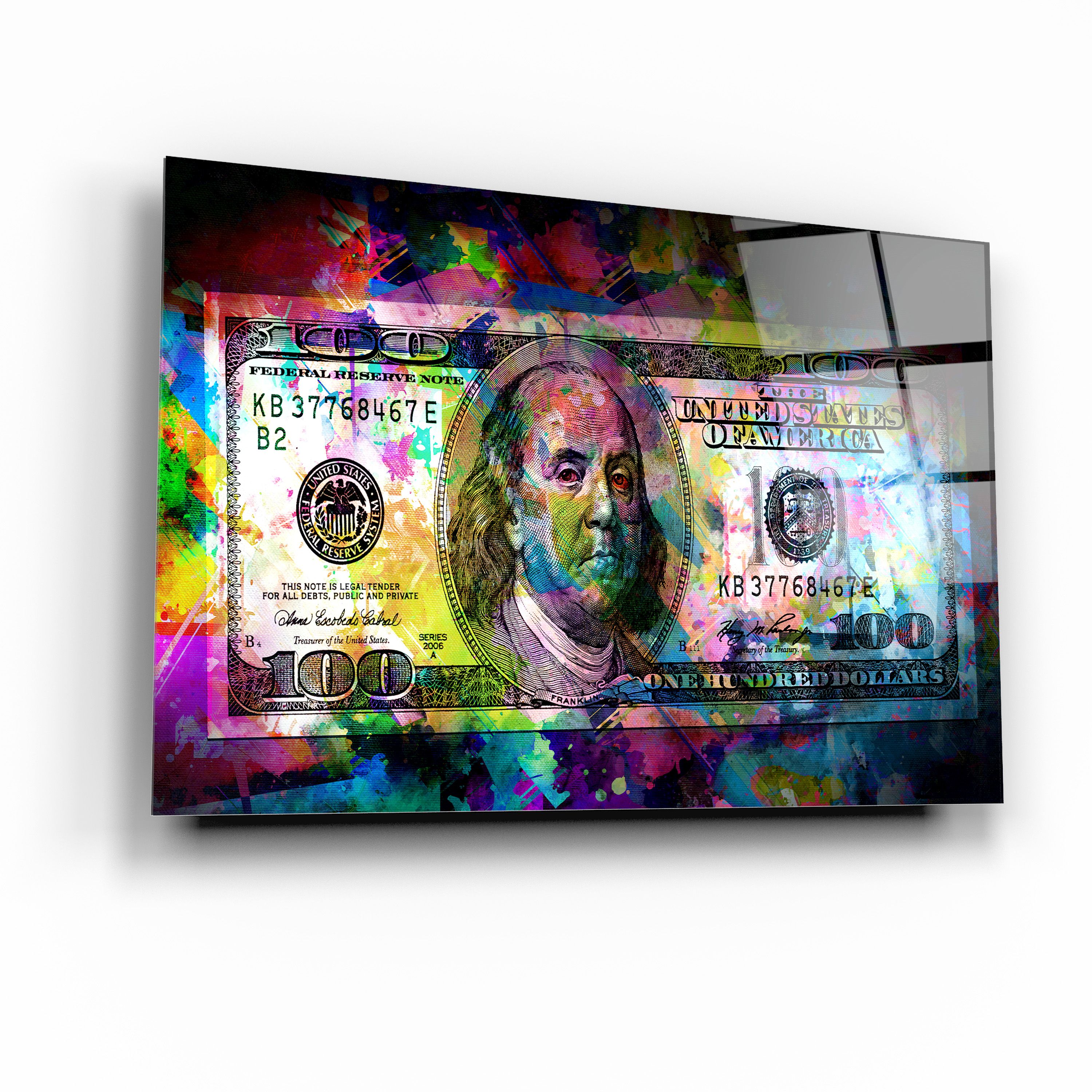 100 Dolar Cam Tablo