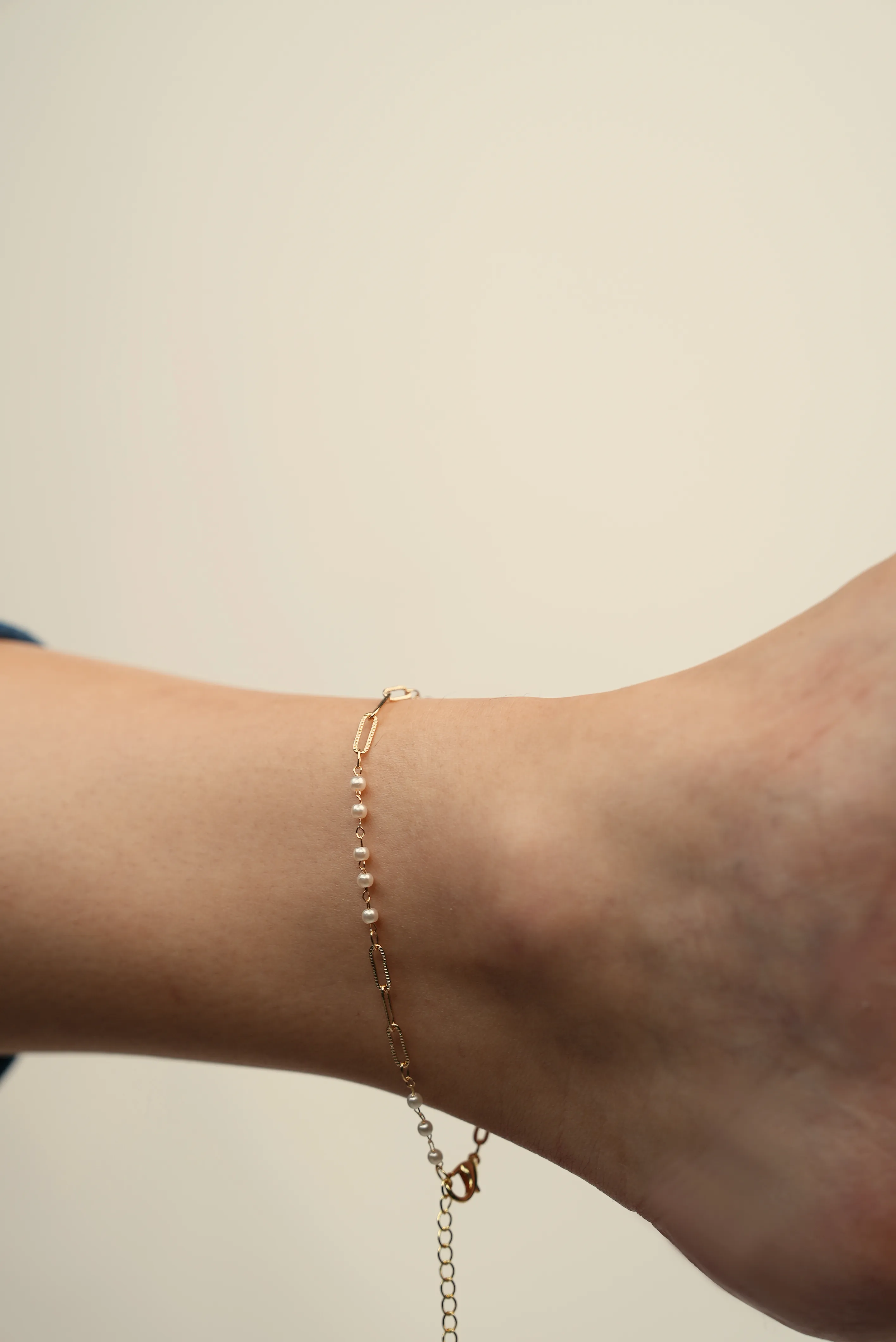 İnci Detaylı Halhal