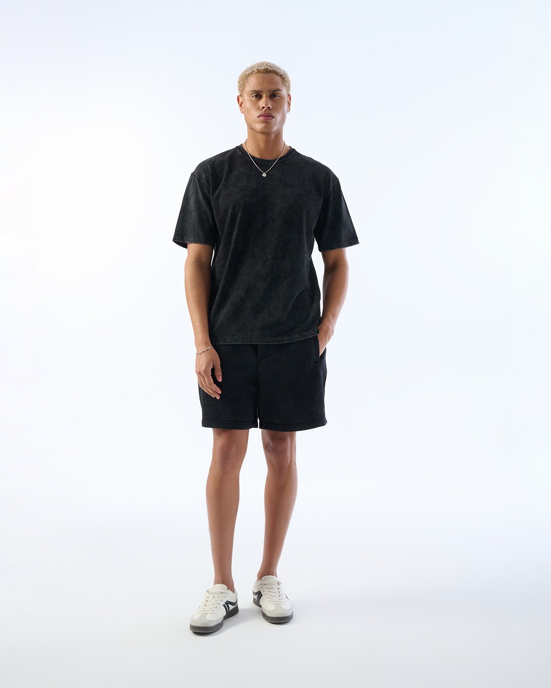 Erkek Oversize Boxyfit Kesim, Nakış Detaylı, 30/2 Supreme Yıkamalı Tişört