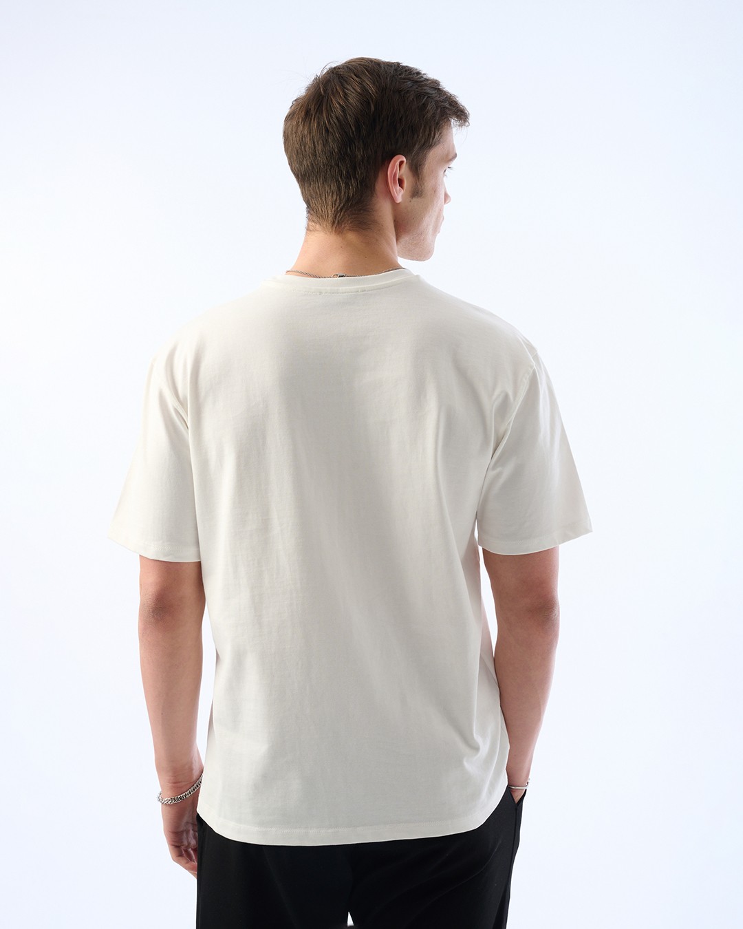 Erkek Oversize Boxyfit Kesim, 30/2 Supreme Pamuklu Tişört