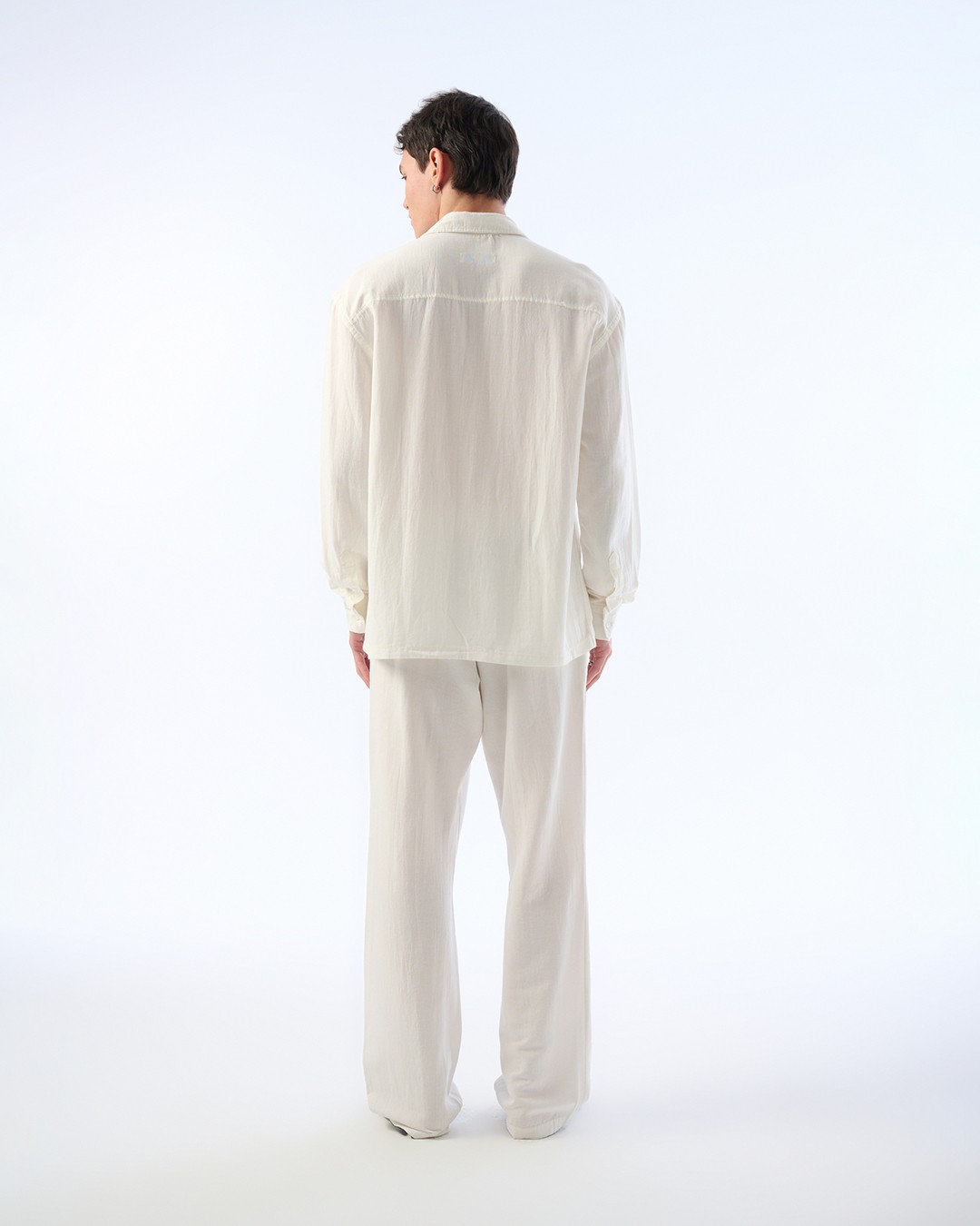 Oversize, Alaçatı Keten, Yıkamalı Gömlek 