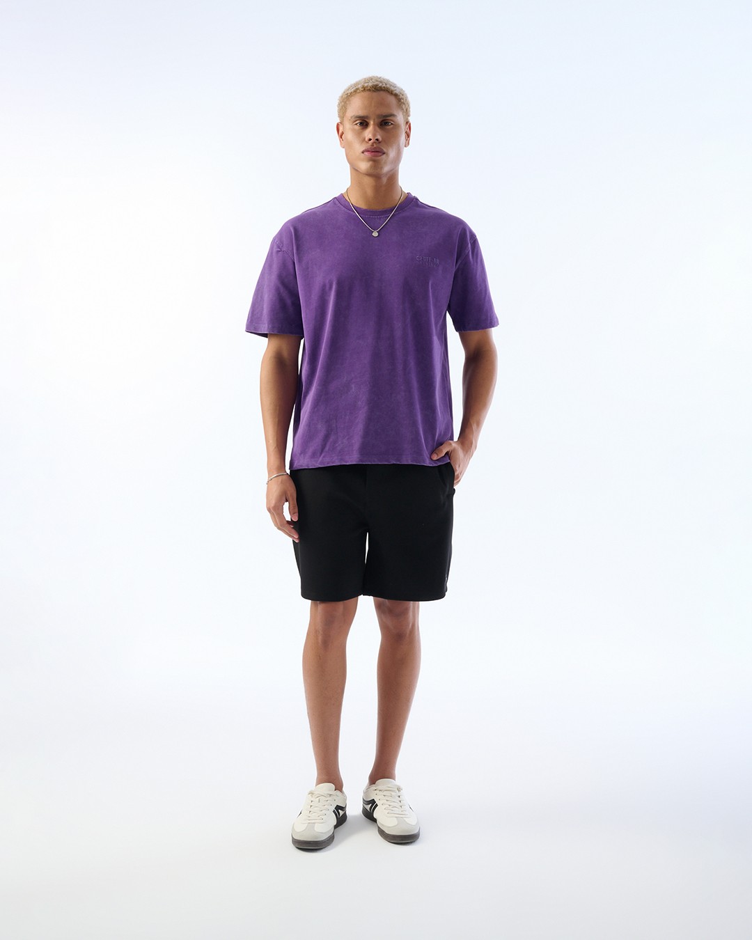 Oversize Boxyfit, Nakışlı, 30/2 Supreme Yıkamalı Tişört