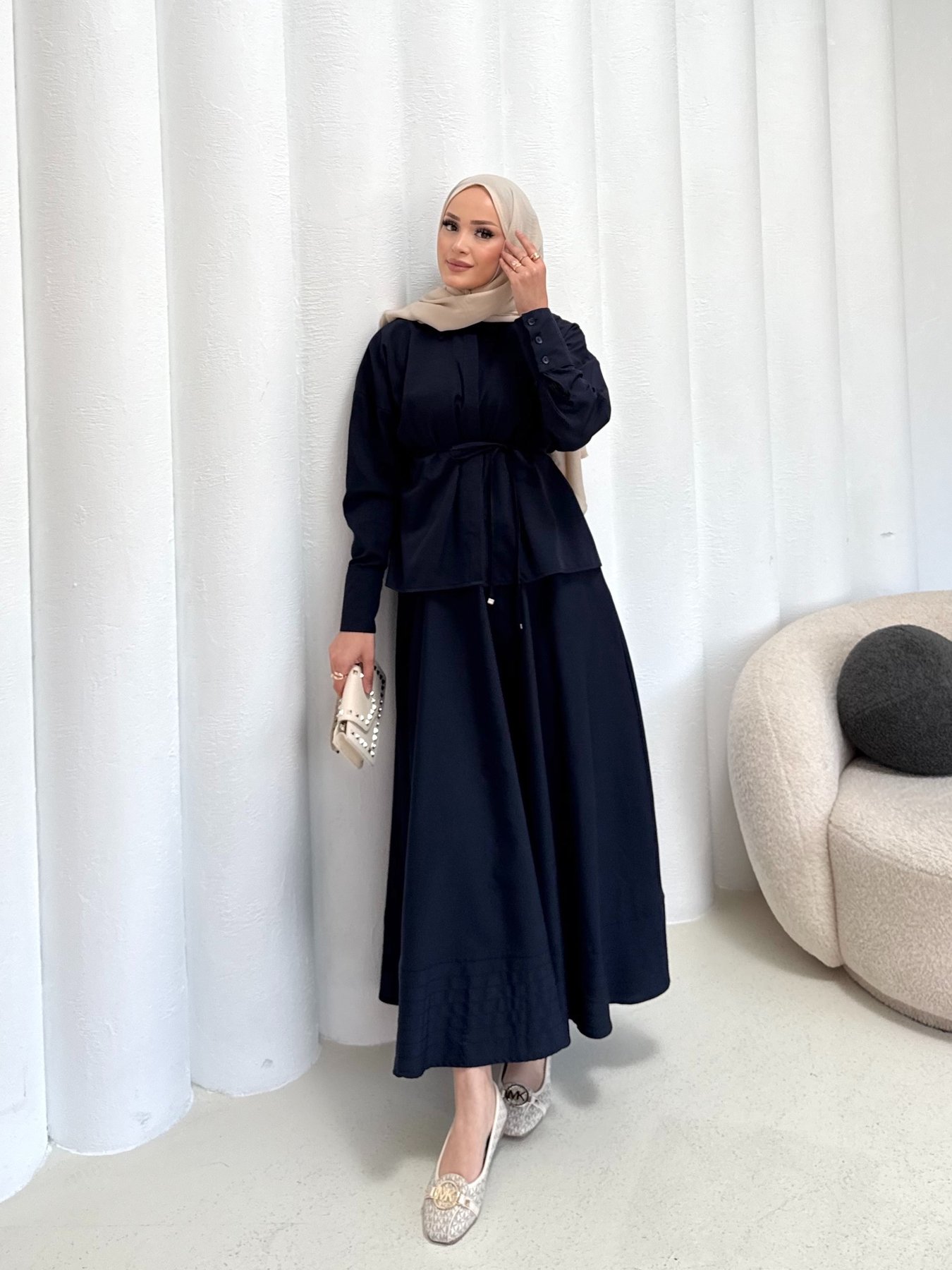 Poplin Etekli Takım 73-5000
