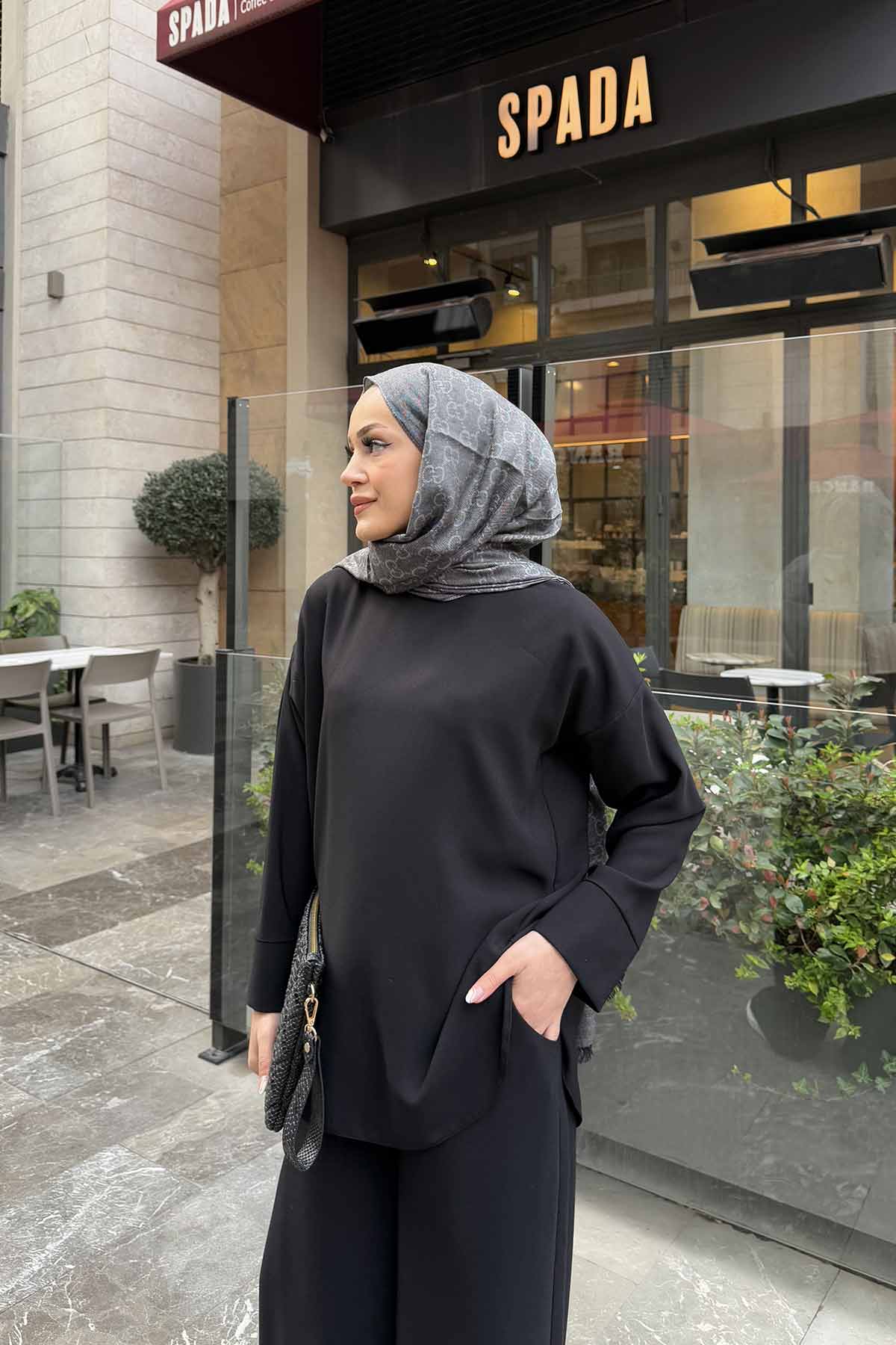 Basic Krep Tunik 32-2239