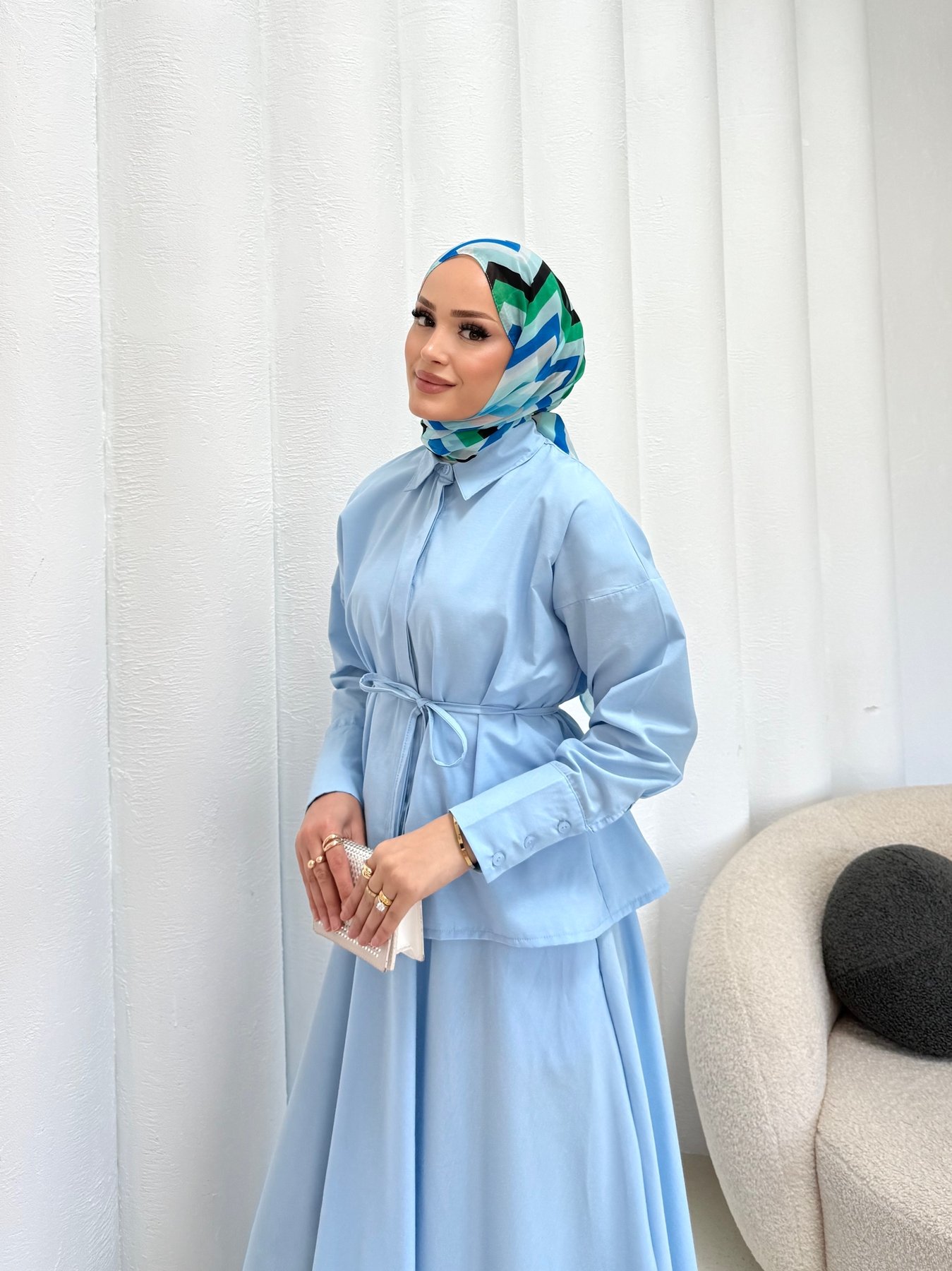 Poplin Etekli Takım 73-5000