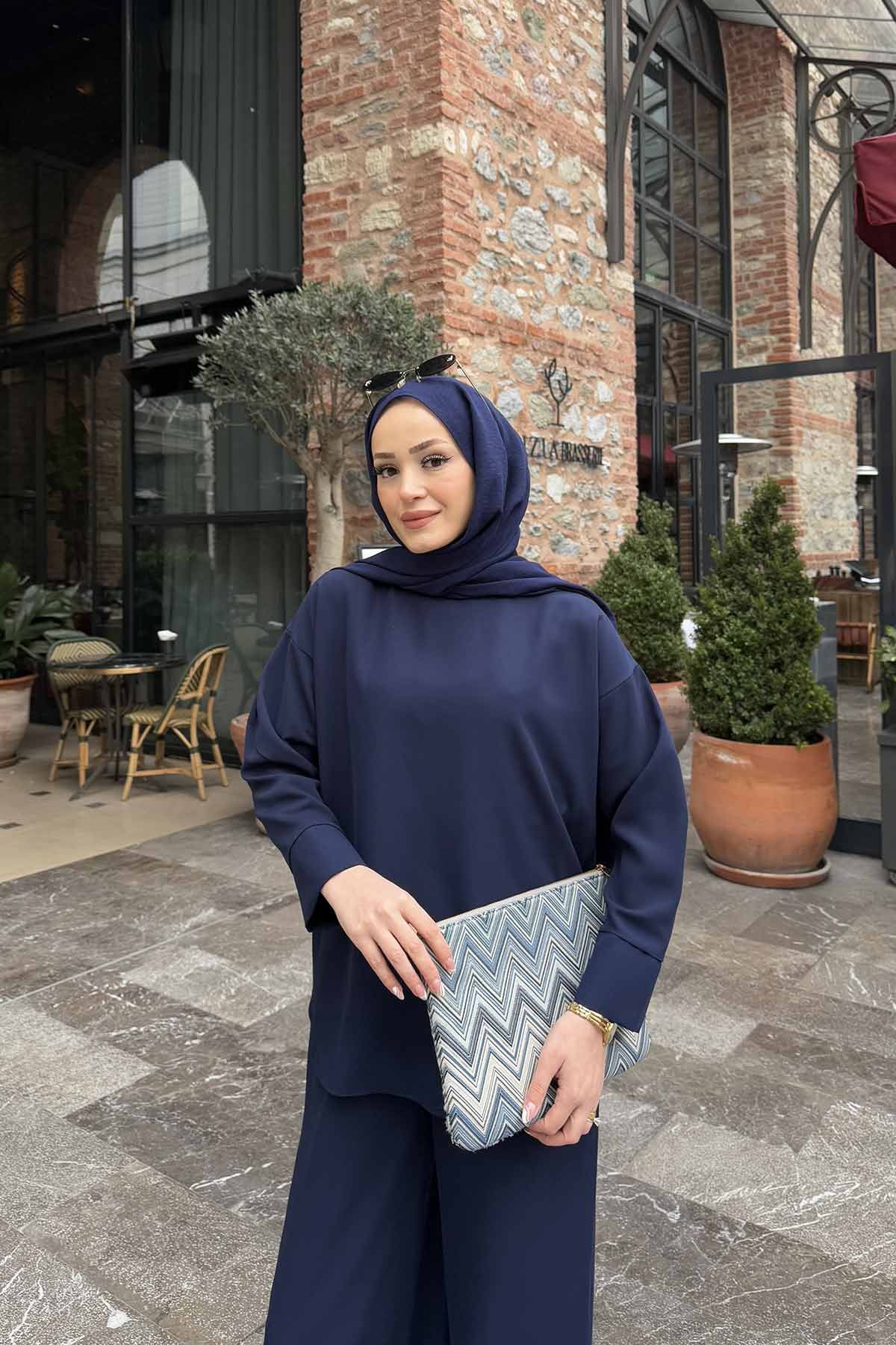 Basic Krep Tunik 32-2239