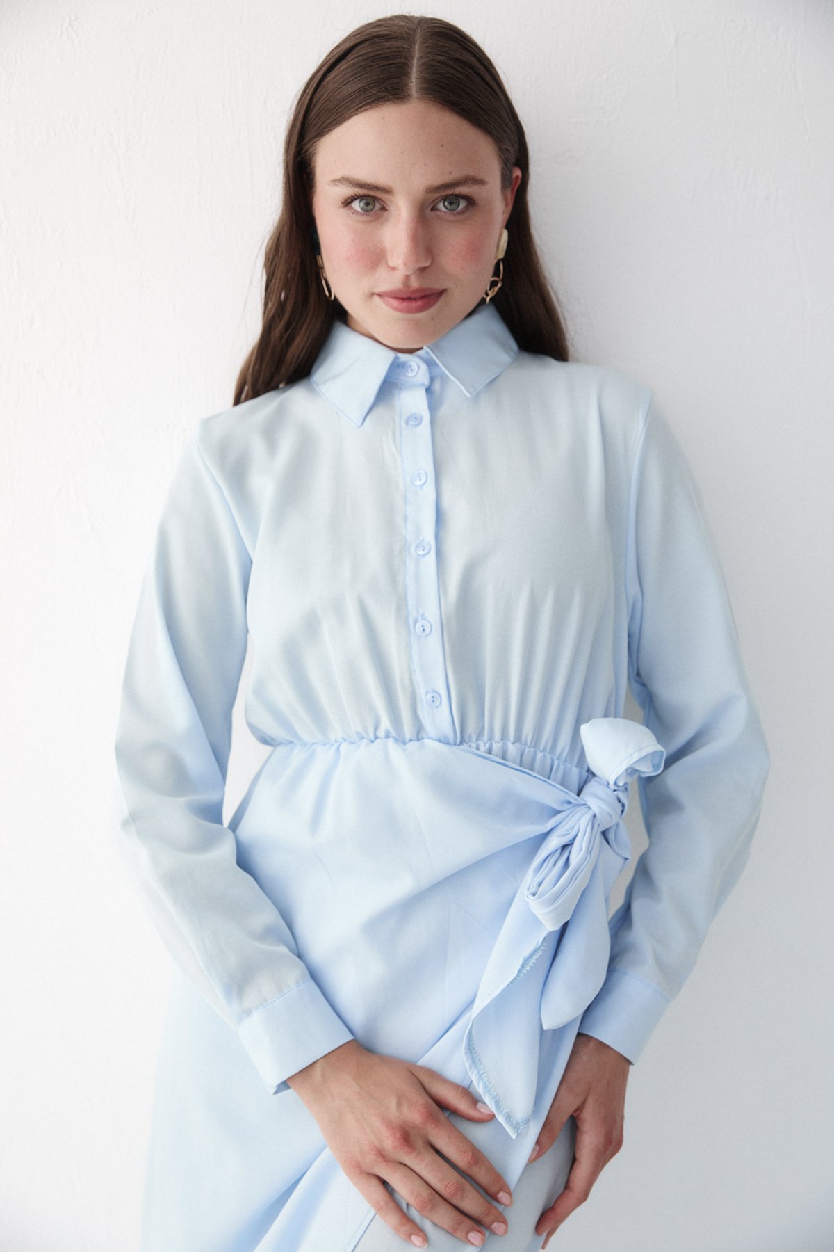 Poplin Elbise 68-6172
