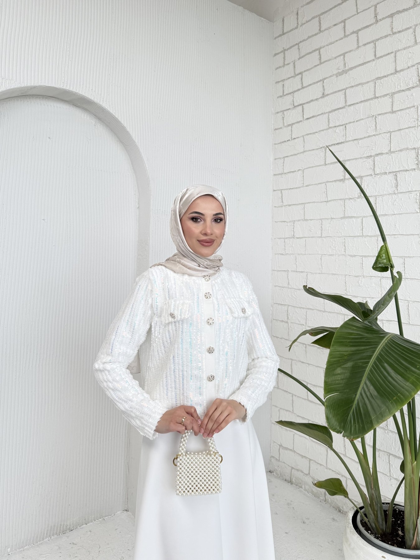Payetli Hırka 32-3422