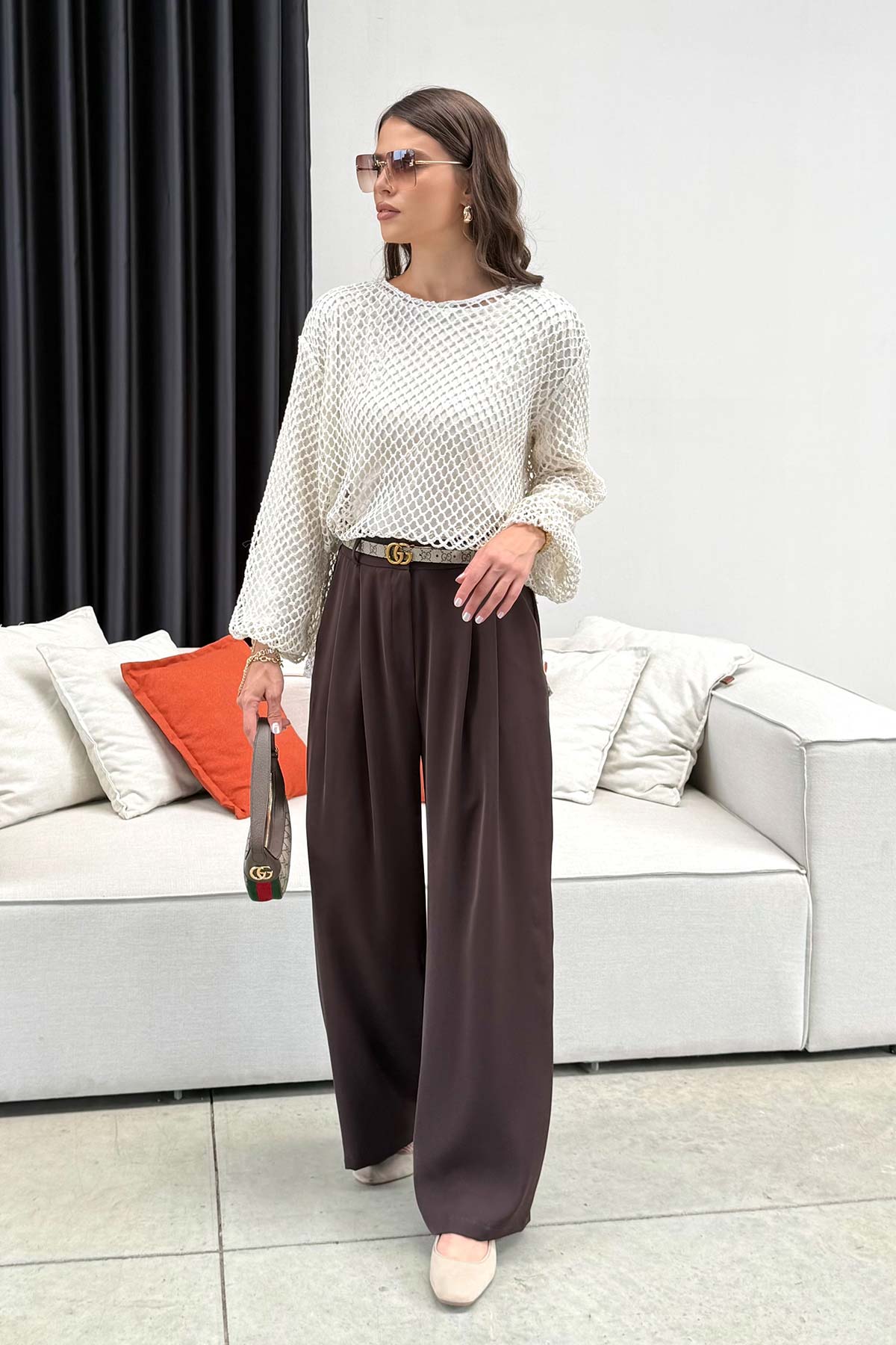 Astarlı File Bluz 32-3606