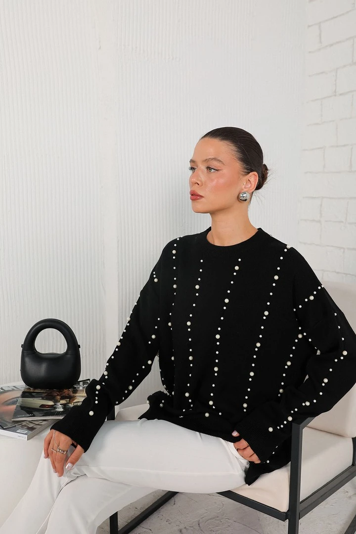 İncili Triko Kazak 32-7001