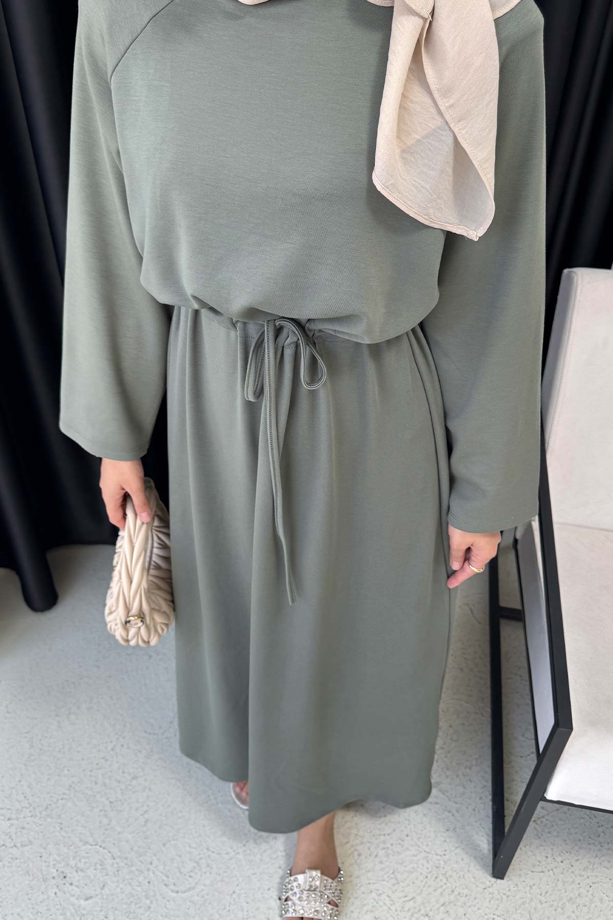 Modal Elbise 68-6203