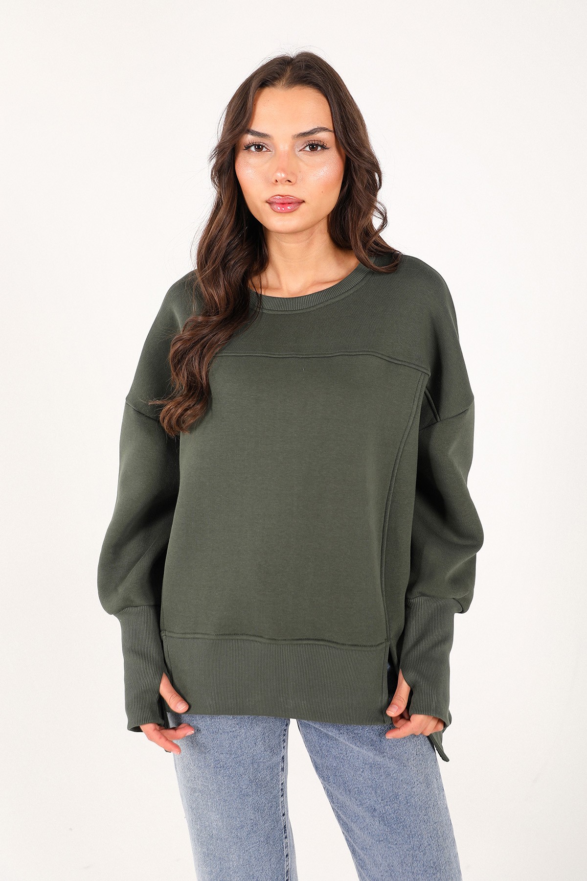 Yırtmaçlı Sweat 3-2102