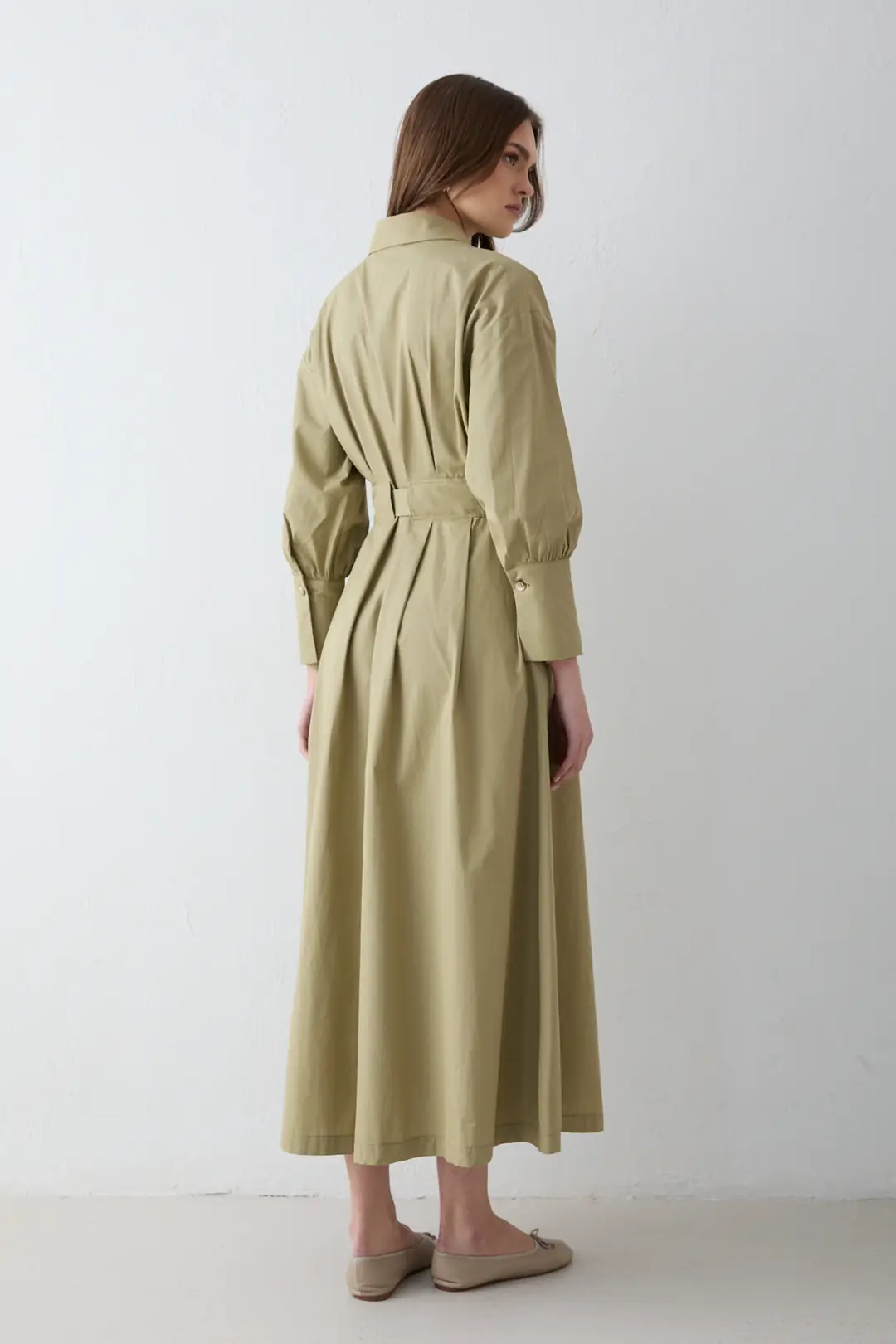 Poplin Elbise 32-2707 · 8