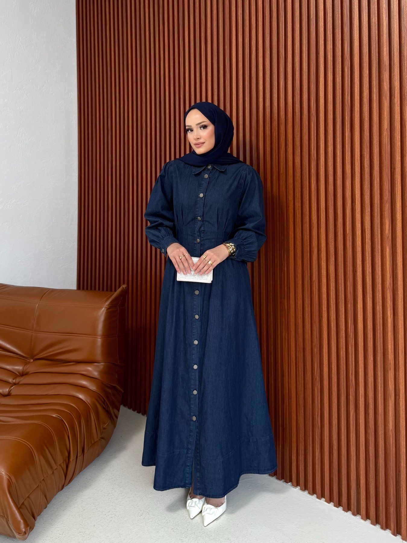 Denim Elbise 32-2347