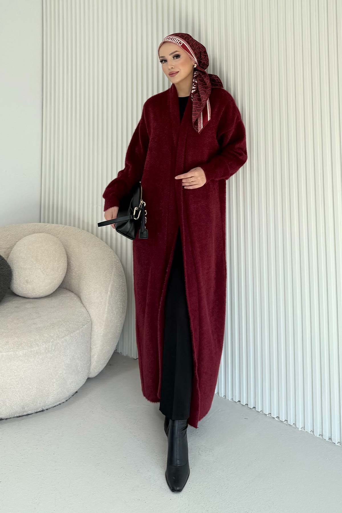 Uzun Triko Hırka 70-2543