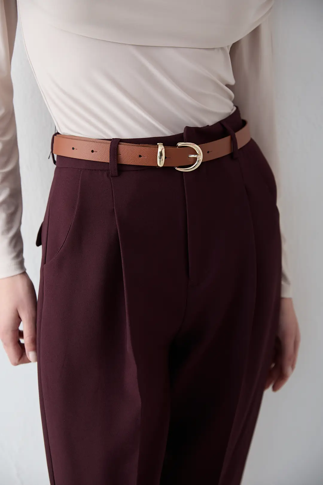 Kemerli Pantolon 81-50938 · 5
