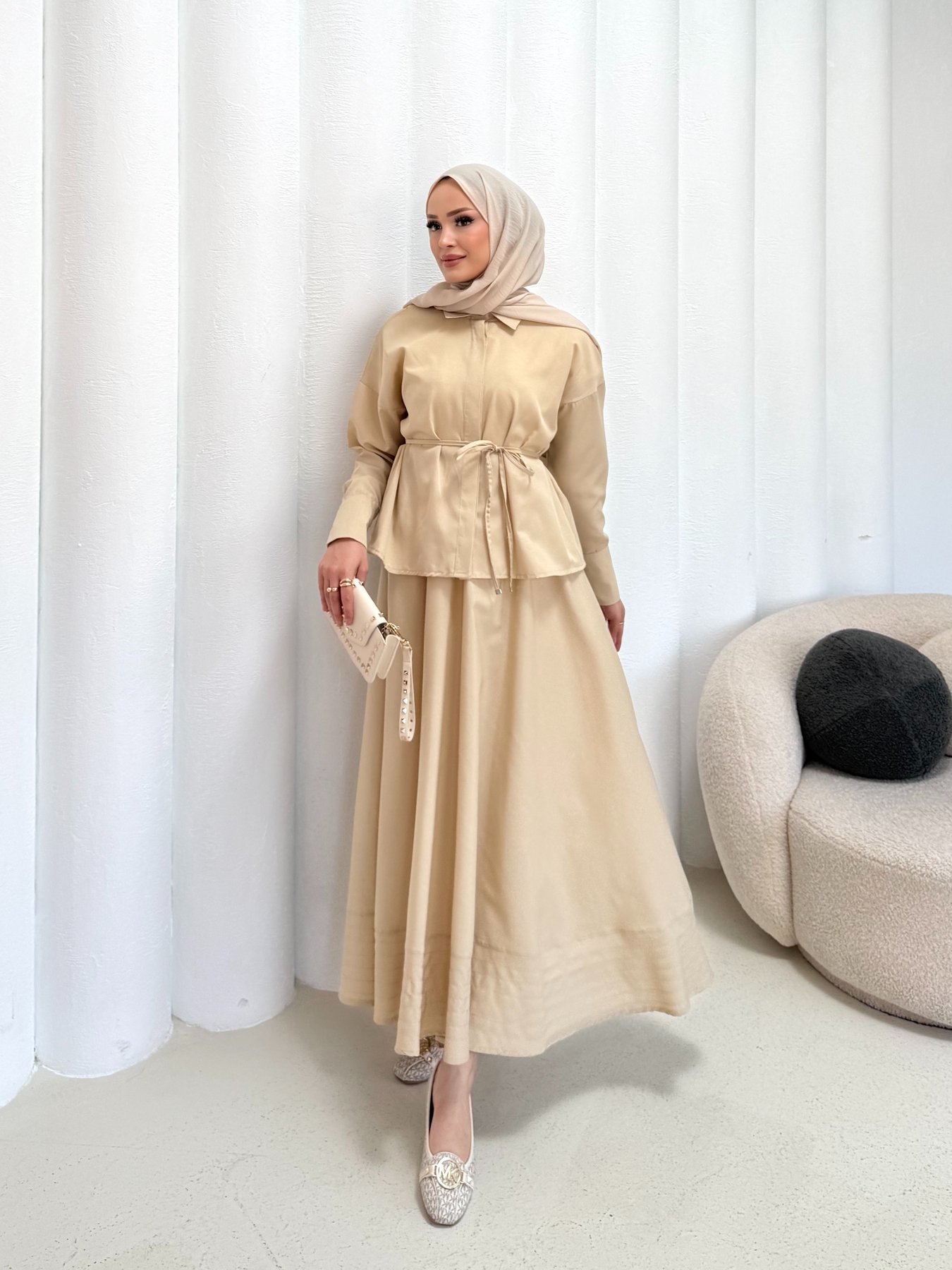 Poplin Etekli Takım 73-5000