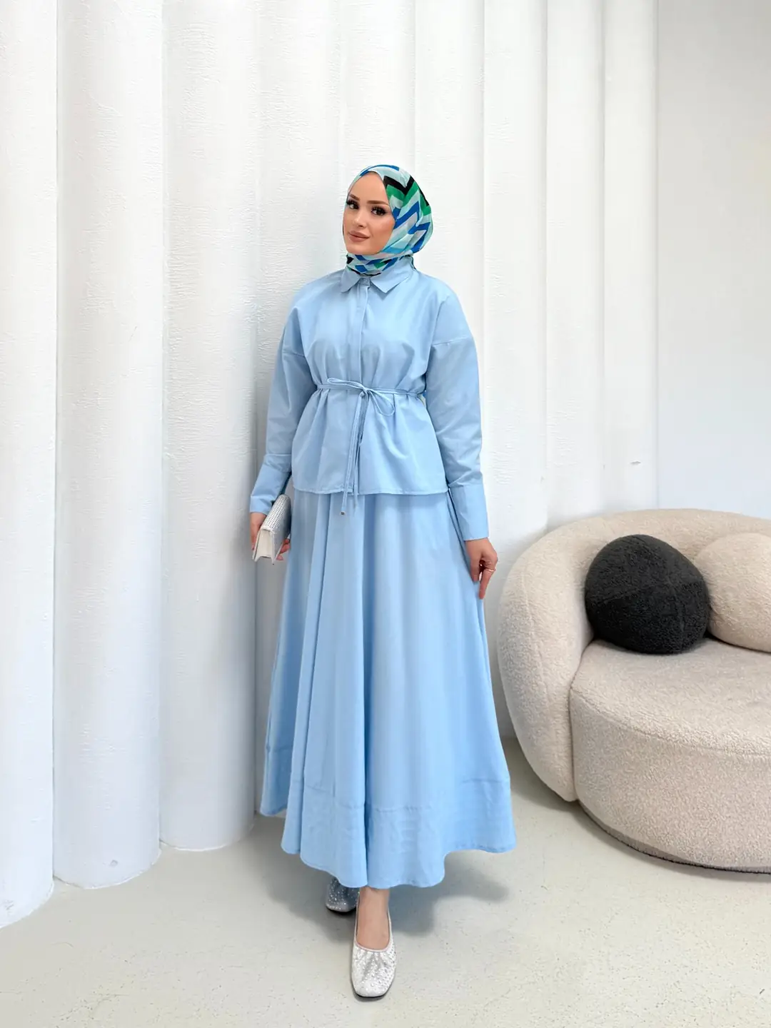 Poplin Etekli Takım 73-5000 · 3