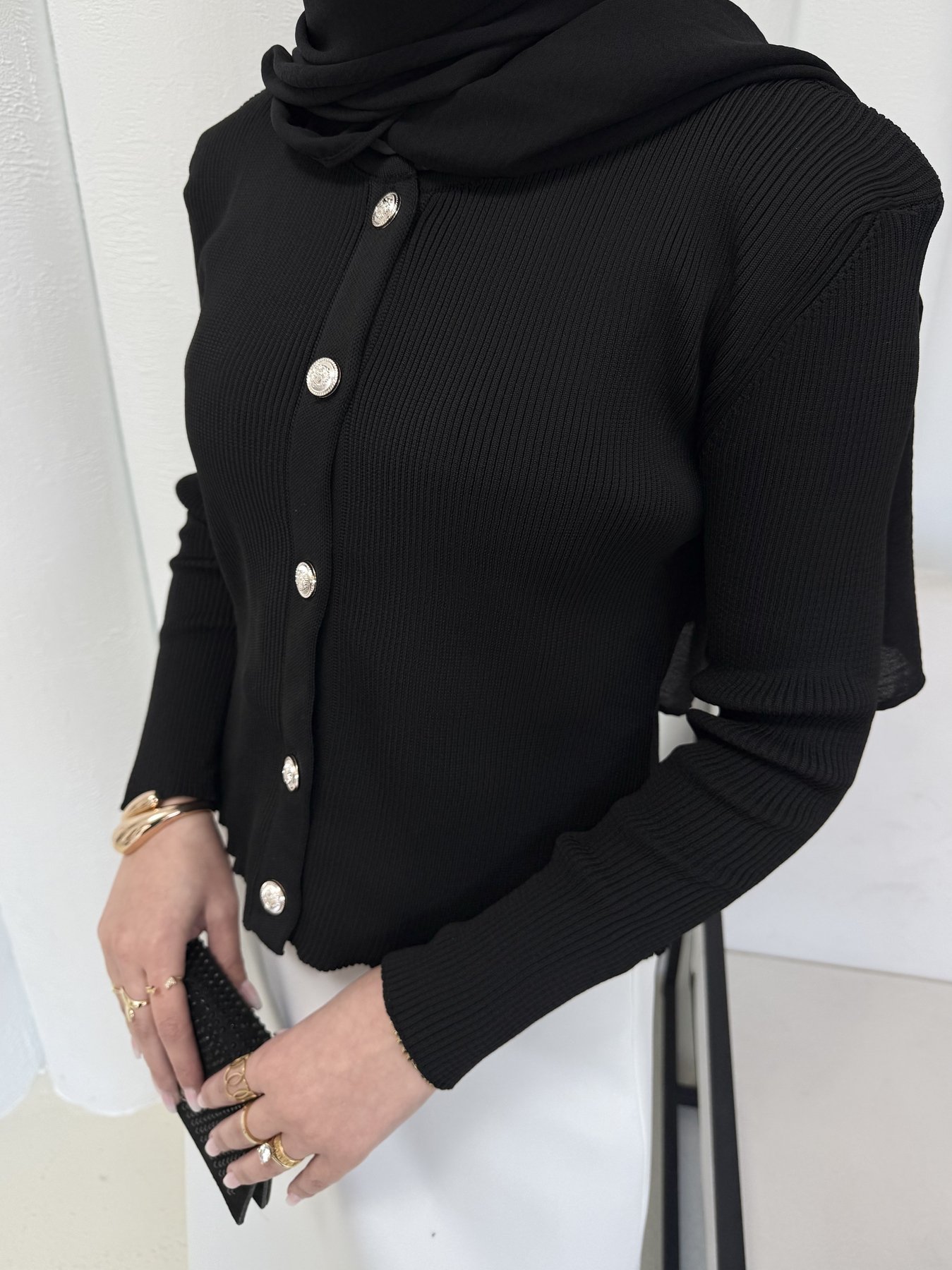 Kısa Triko Hırka 32-7027