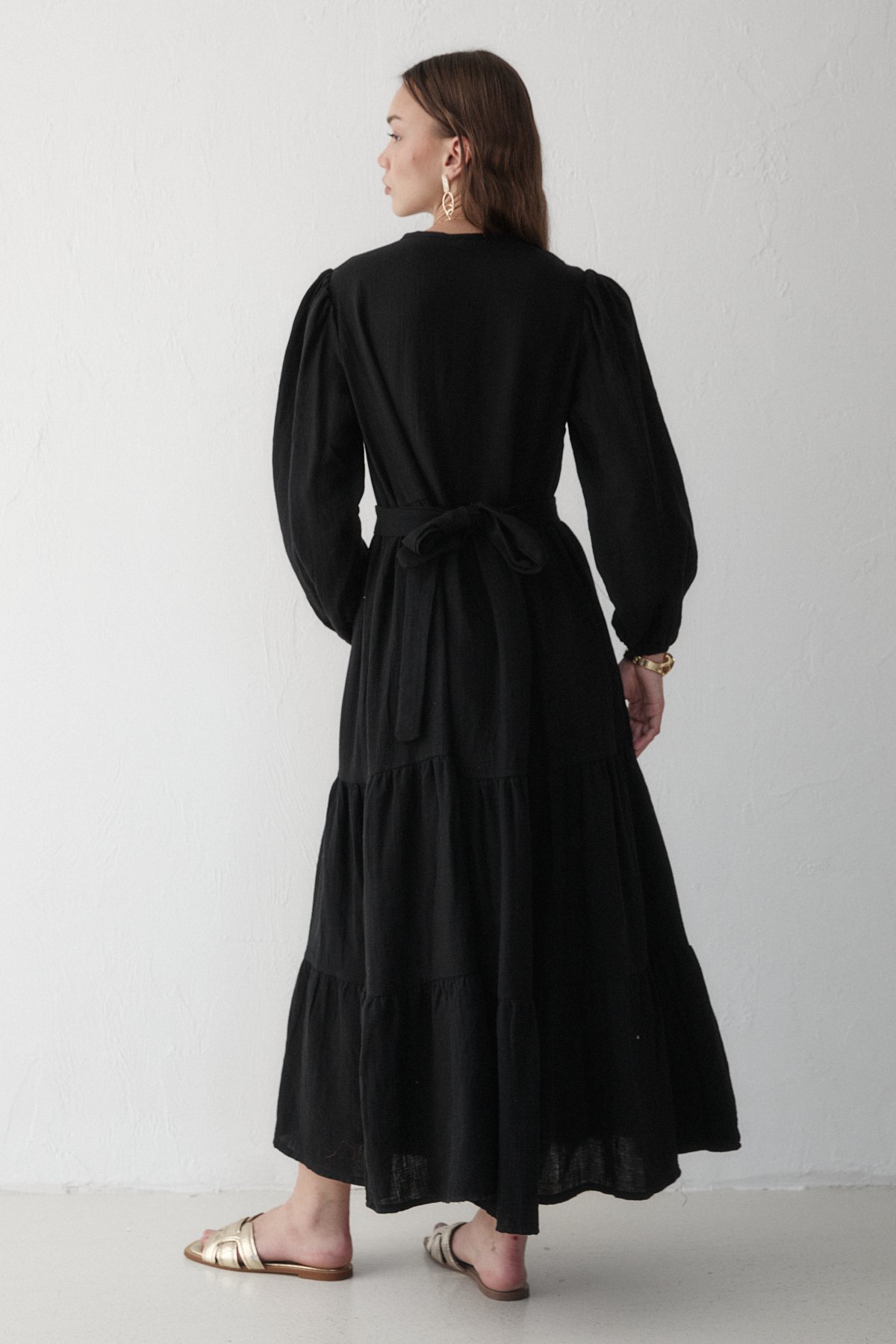 Müslin Elbise 32-3553