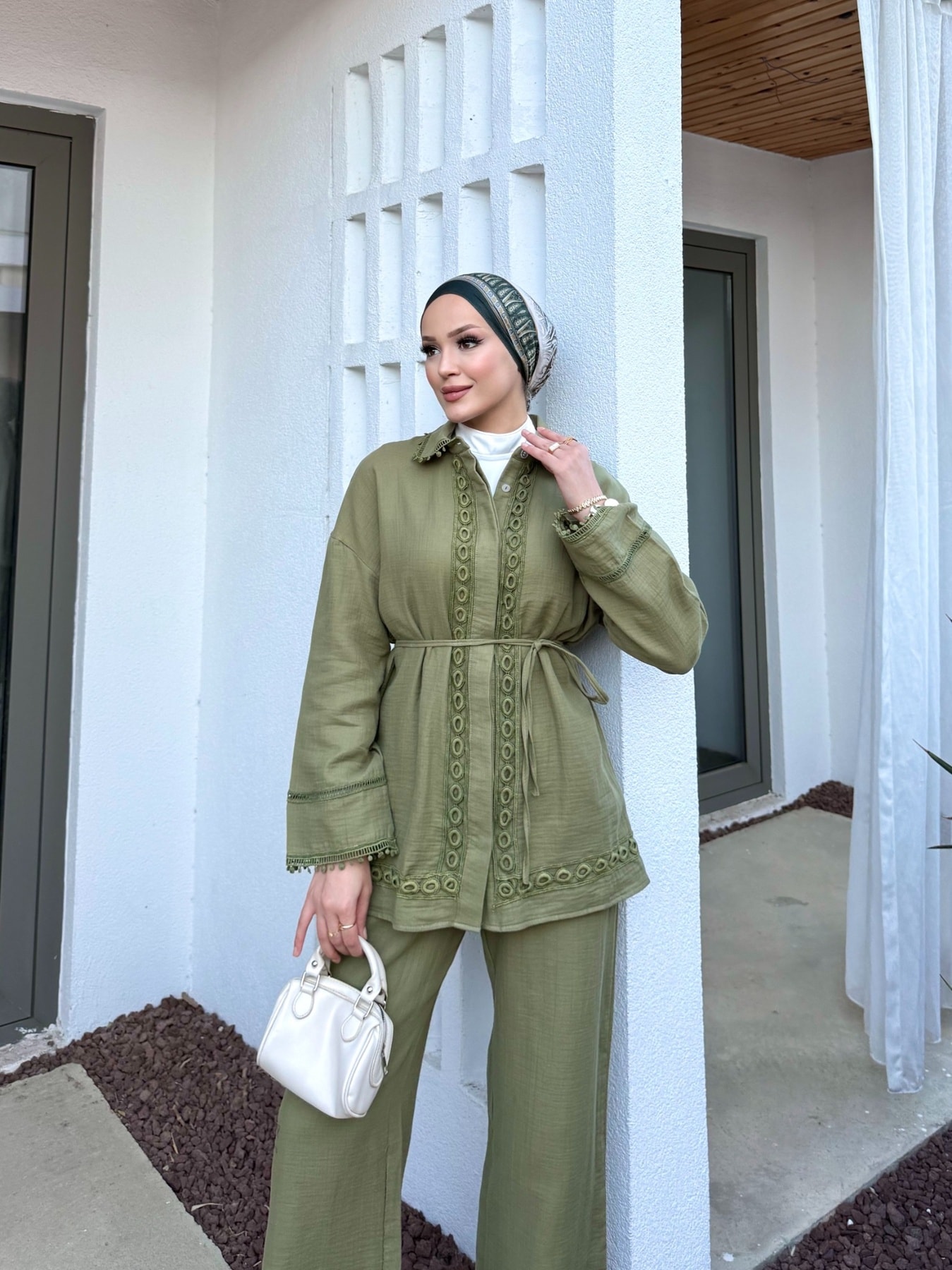 Dantelli Müslin Takım 32-3574