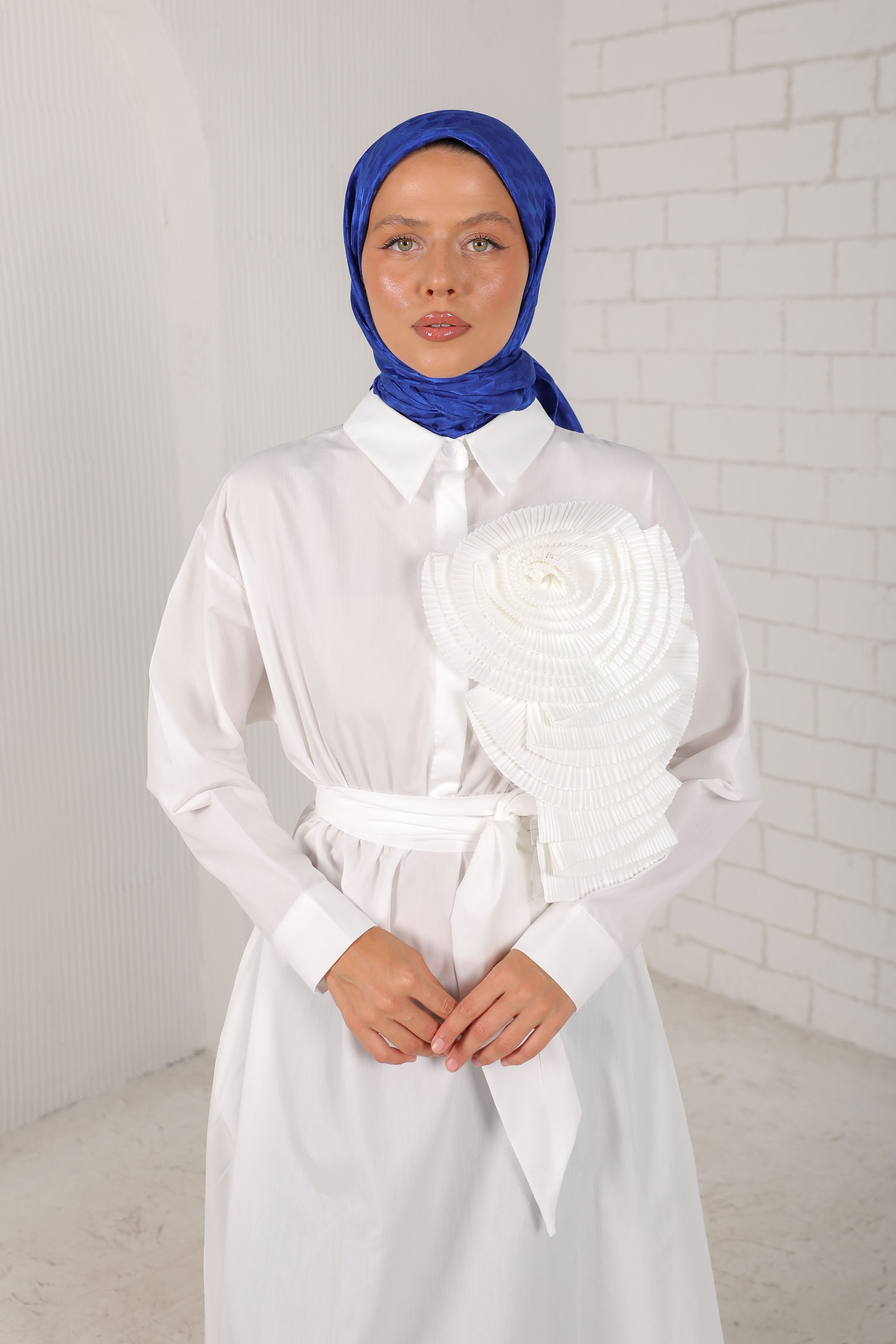 Jakar Desenli Eşarp 69-8100