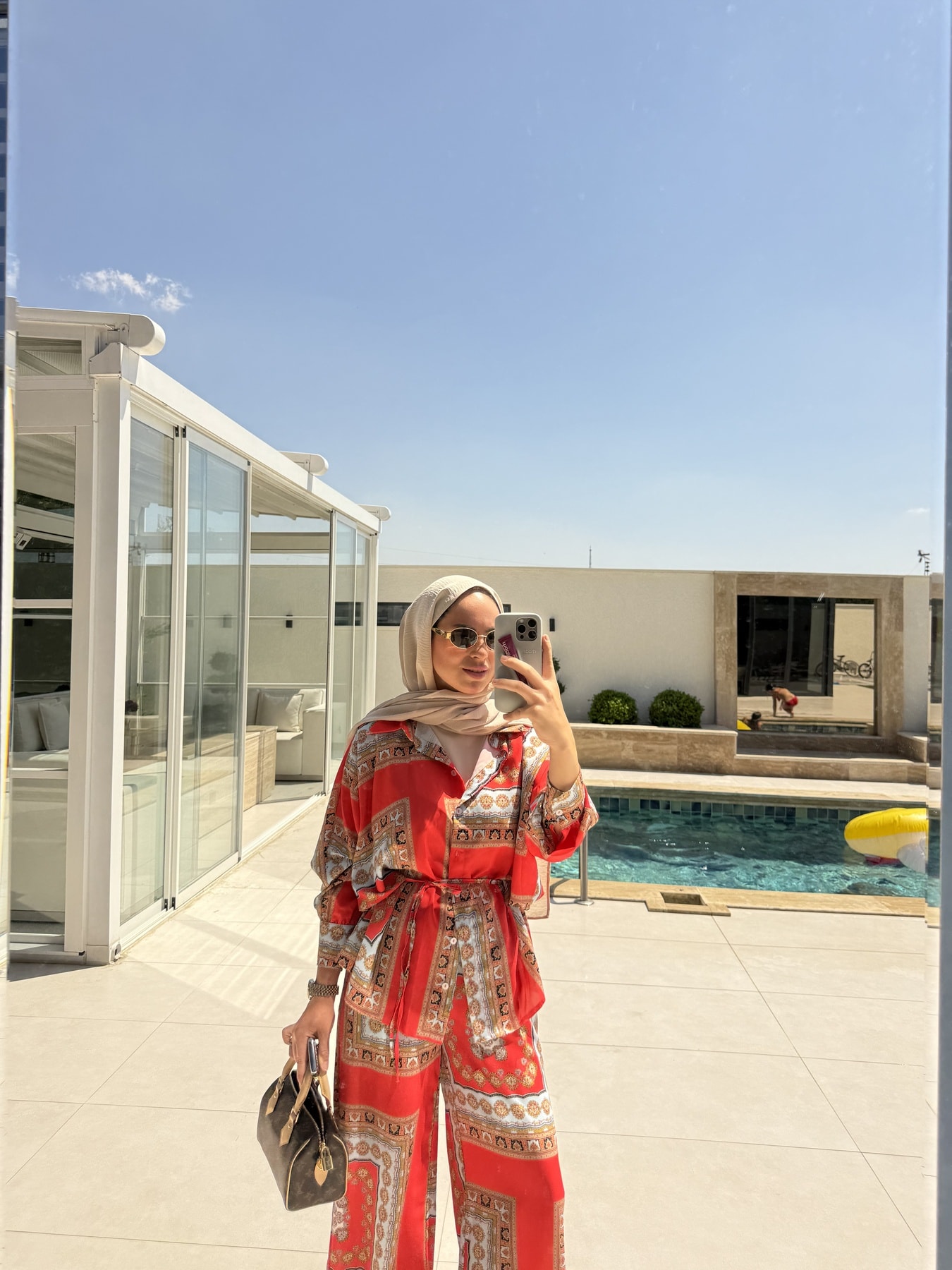 Desenli Gömlekli Takım 32-2385