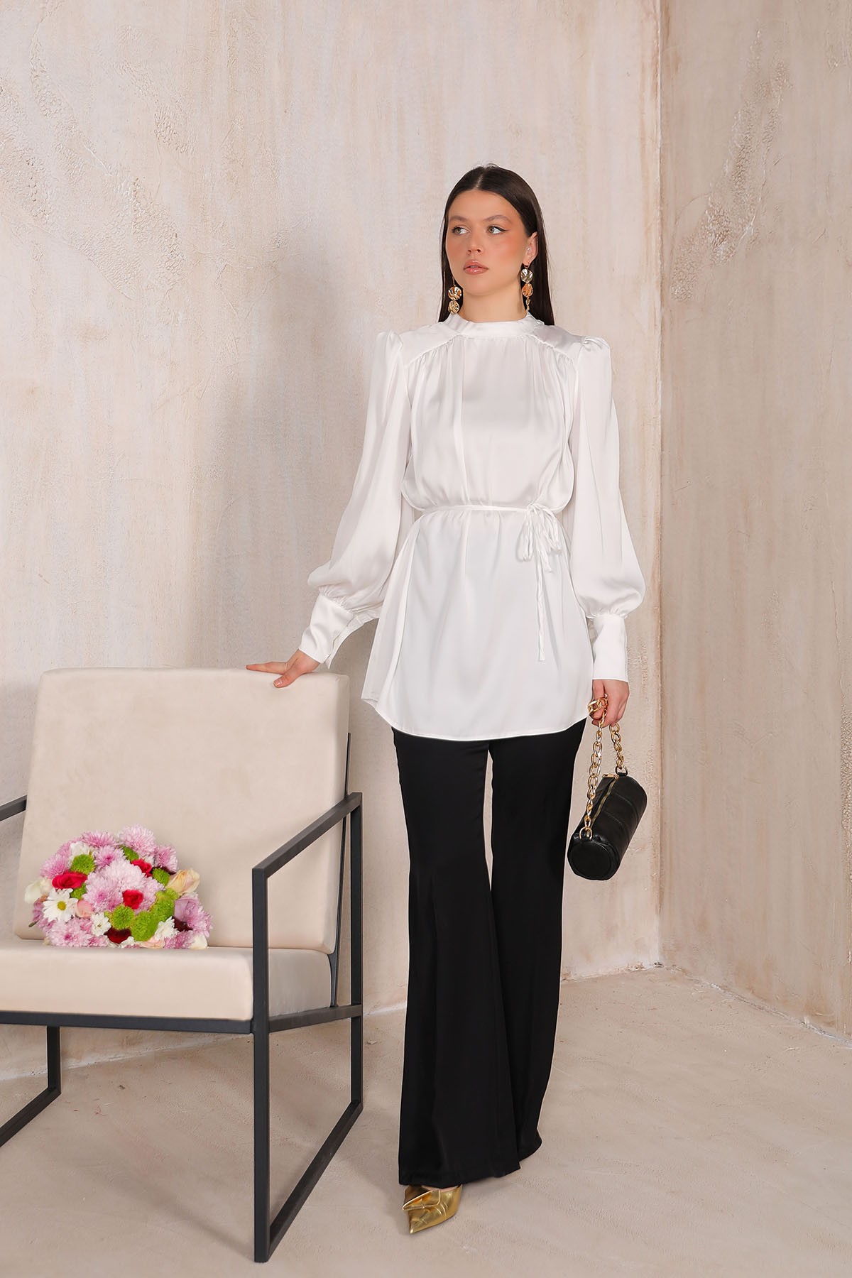 Saten Tunik 32-2037