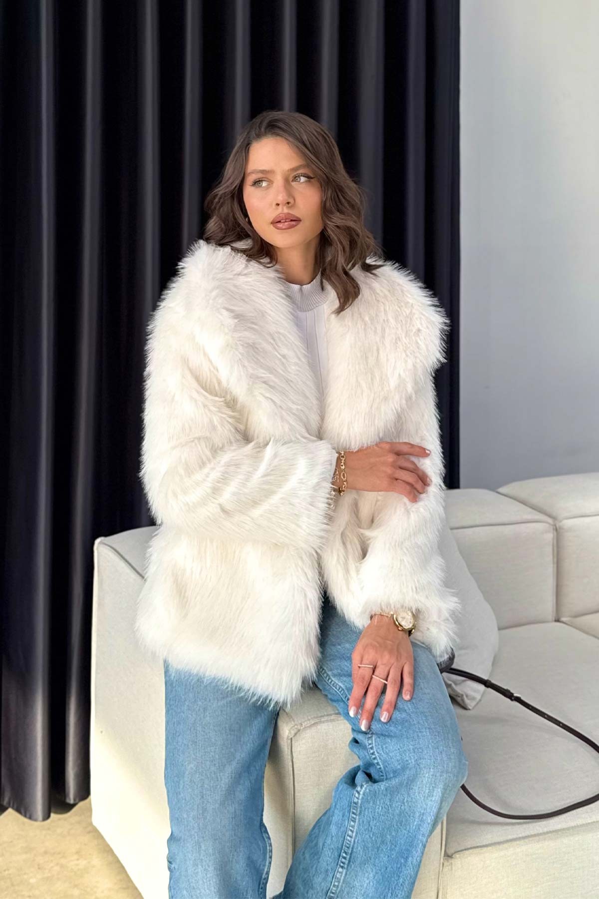 Suni Kürk Mont 32-6204