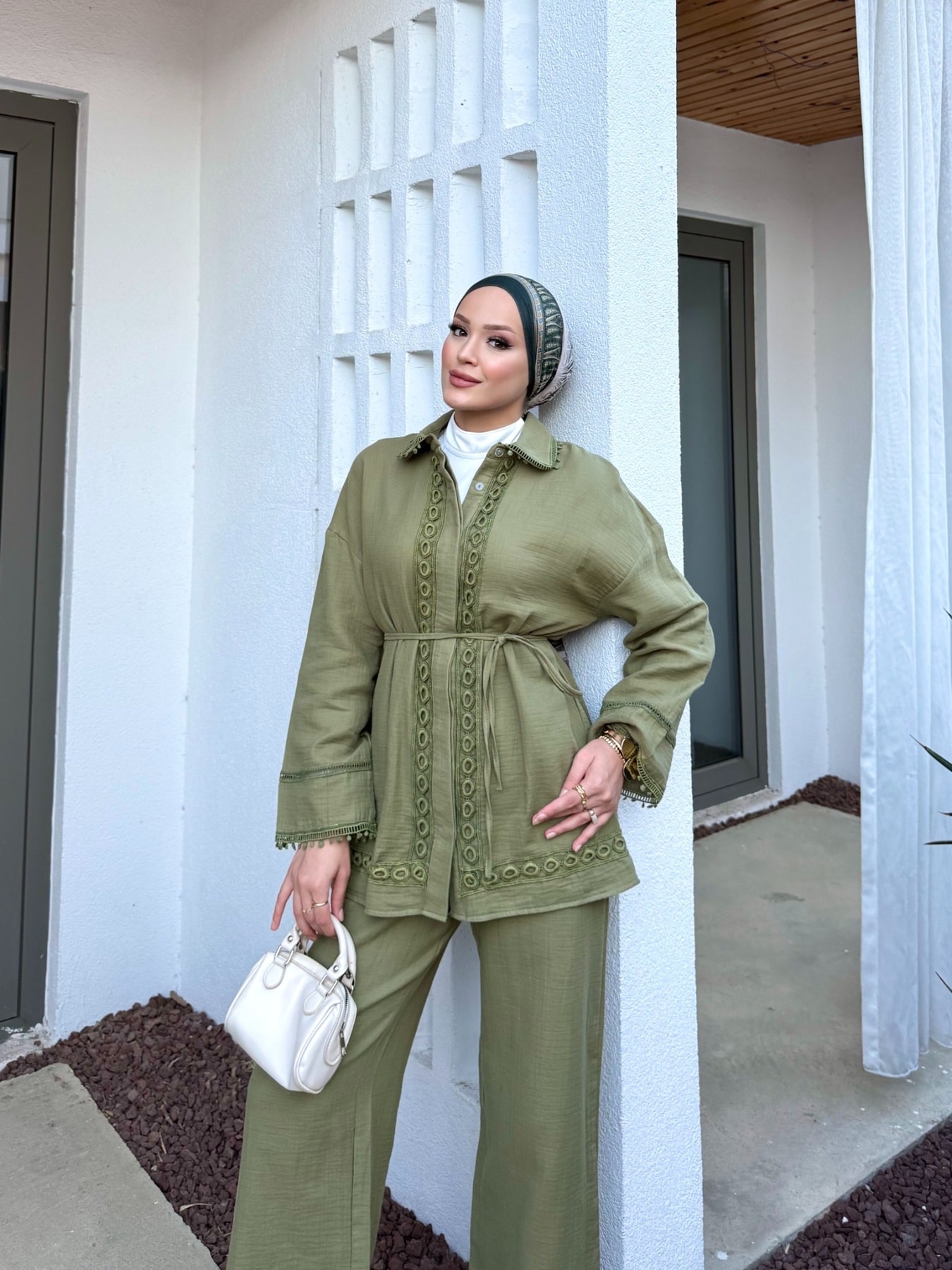 Dantelli Müslin Takım 32-3574
