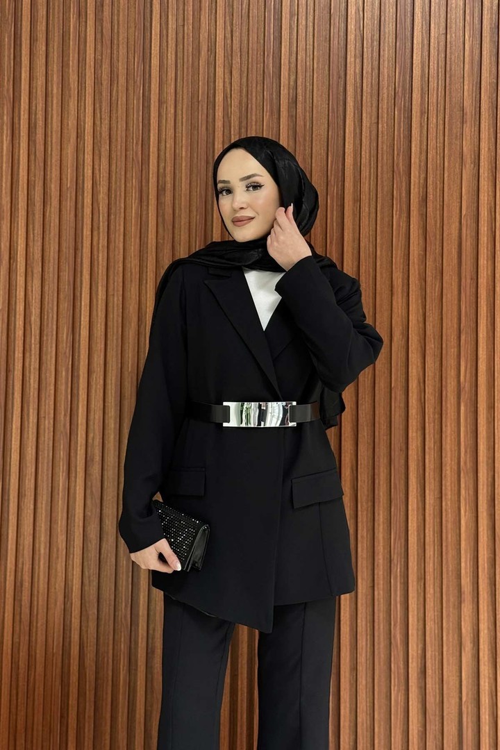 Kemerli Ceketli Takım 32-4010