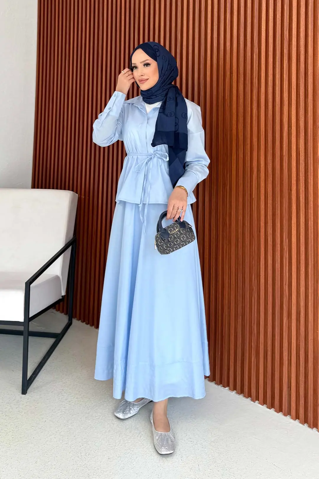 Poplin Etekli Takım 32-2225-1 · 3