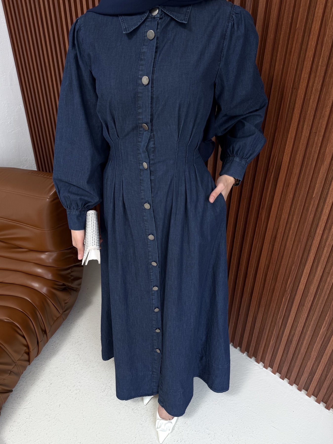Denim Elbise 32-2347