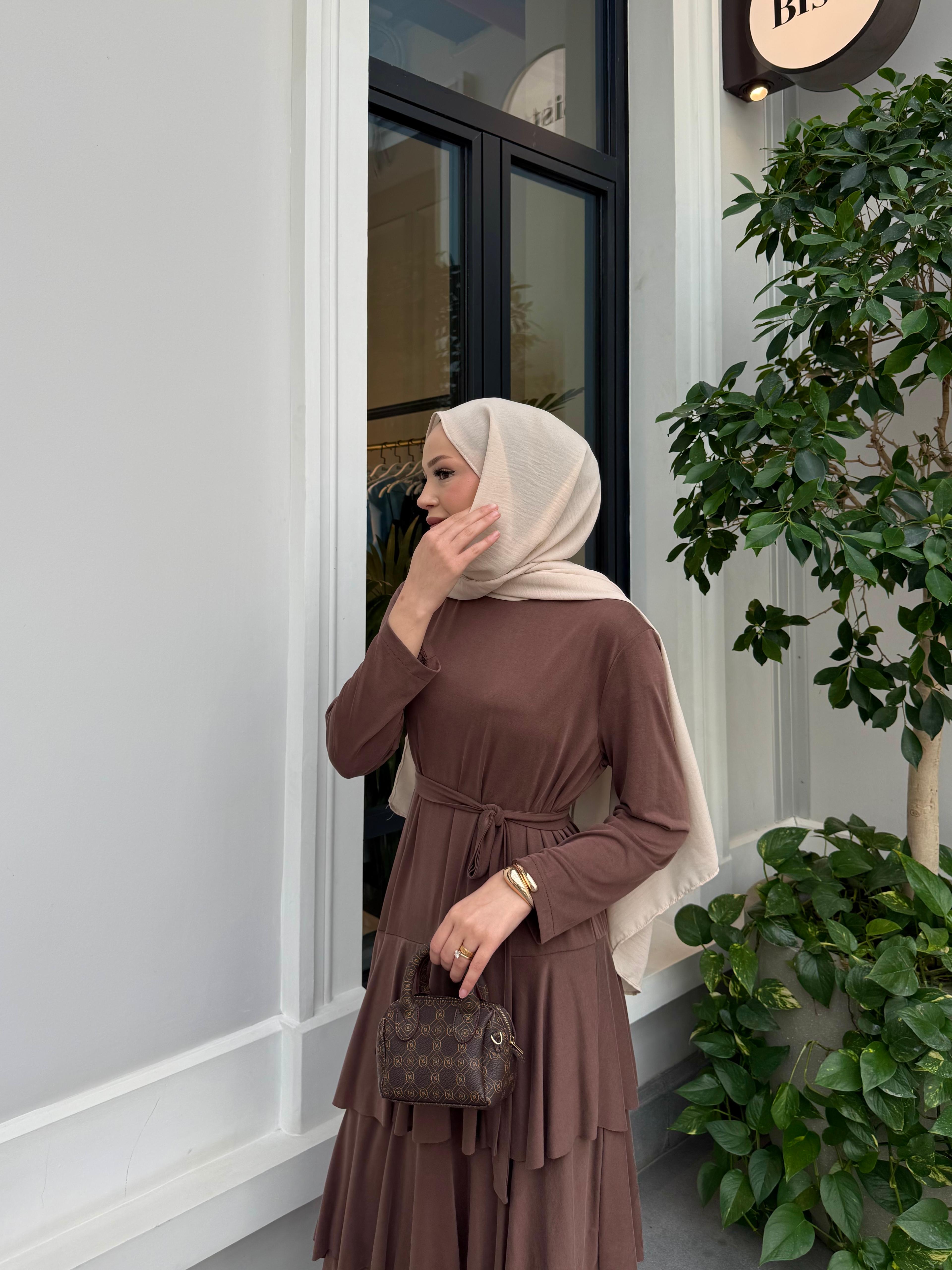 Modal  Kat Kat Elbise 32-2326