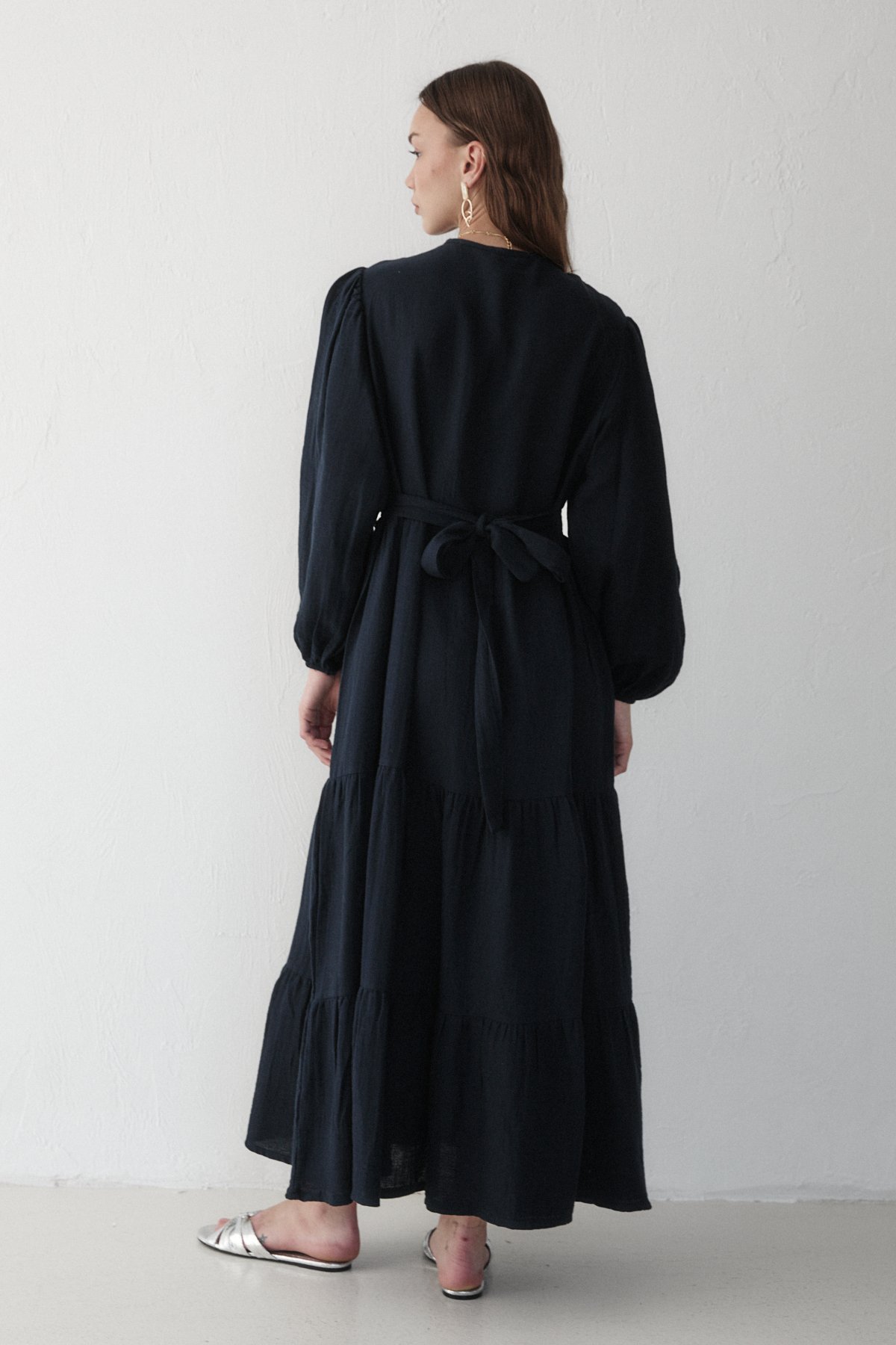 Müslin Elbise 32-3553